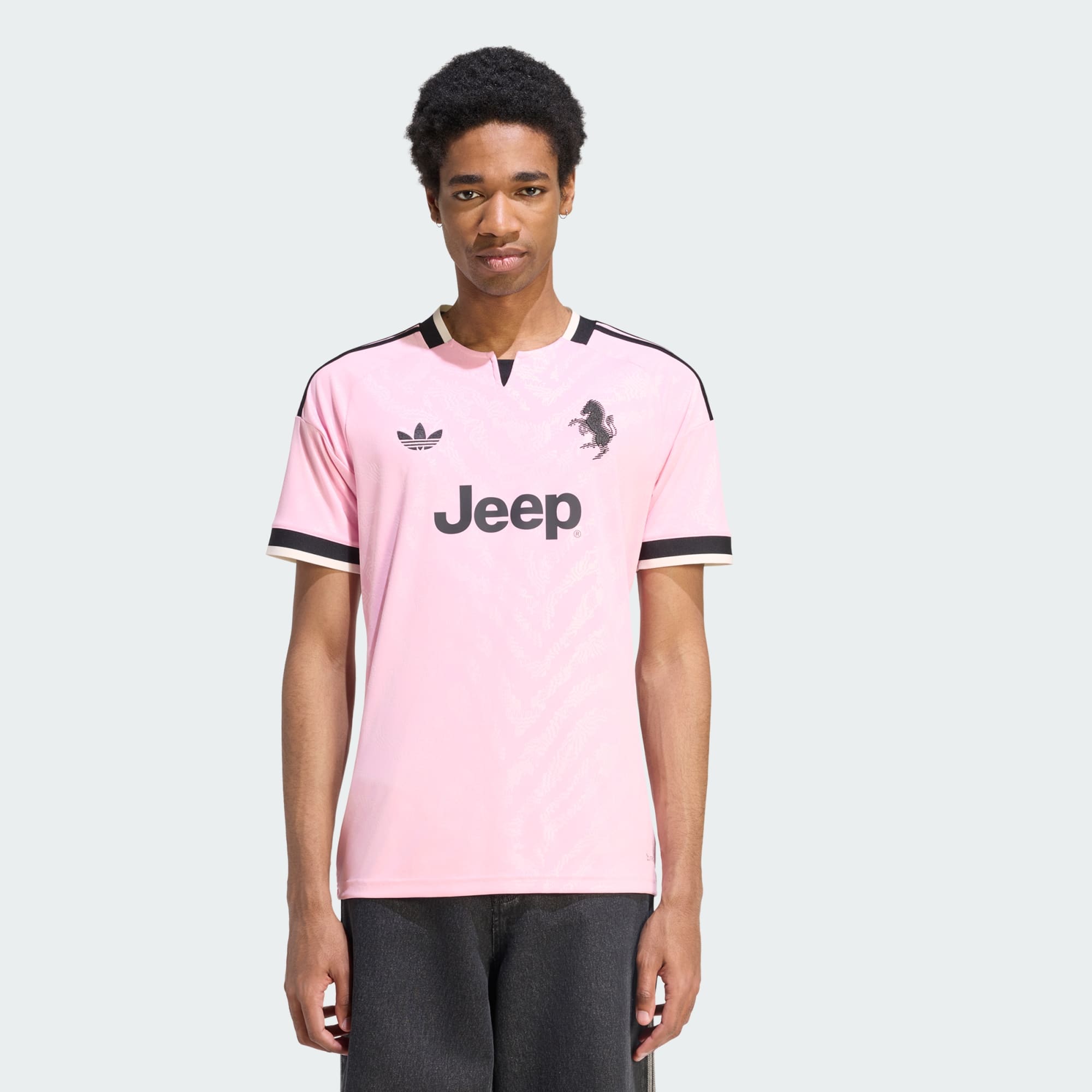 🌸重溫百年經典粉紅  Adidas Juventus 祖雲達斯 2026-27 作客球迷版球衣  (可加印字章) KR4647