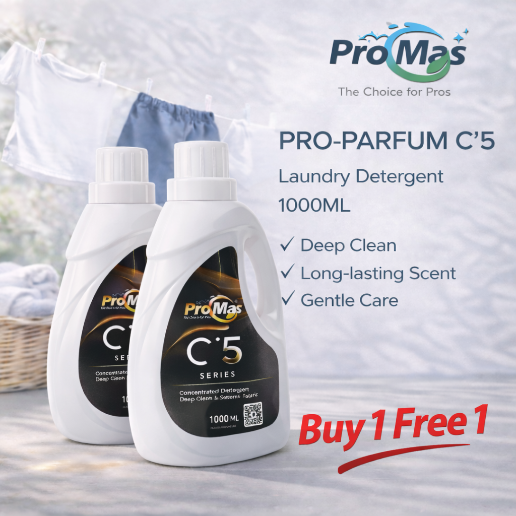 Pro-Parfum Detergent (C'5) 1000ML (Buy 1 Get 1 Free) – Total 2000ML 