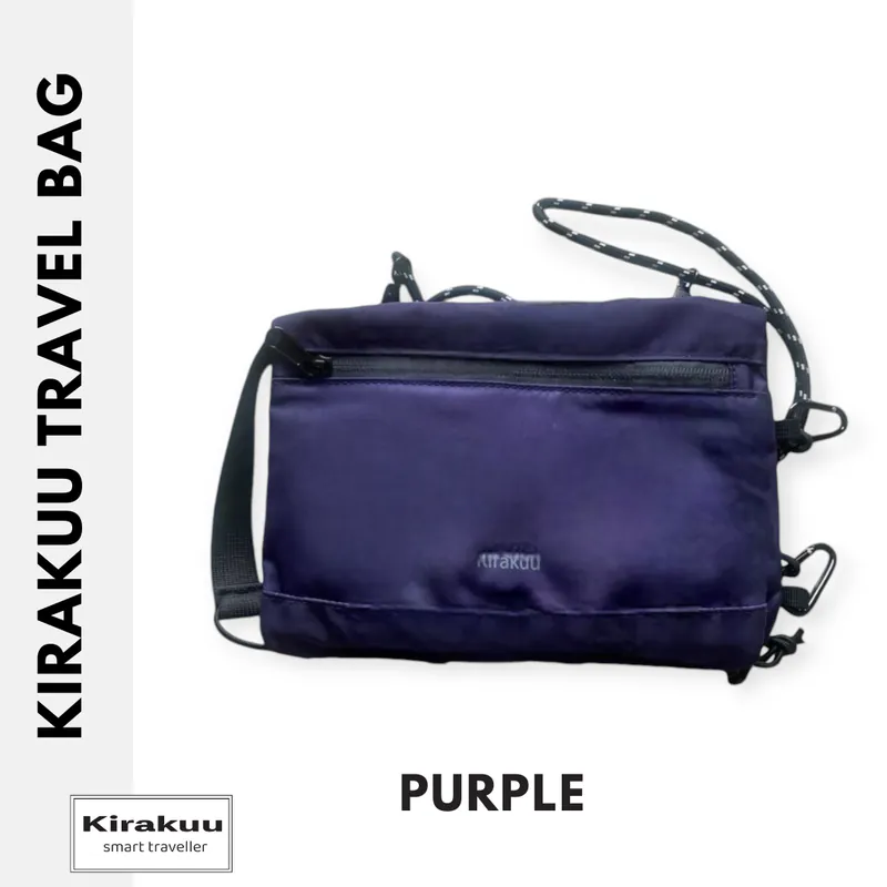 日本品牌 Kirakuu便攜旅行袋 [預購商品］截止日期為4月30號，預計發貨日期為5月中至5月尾