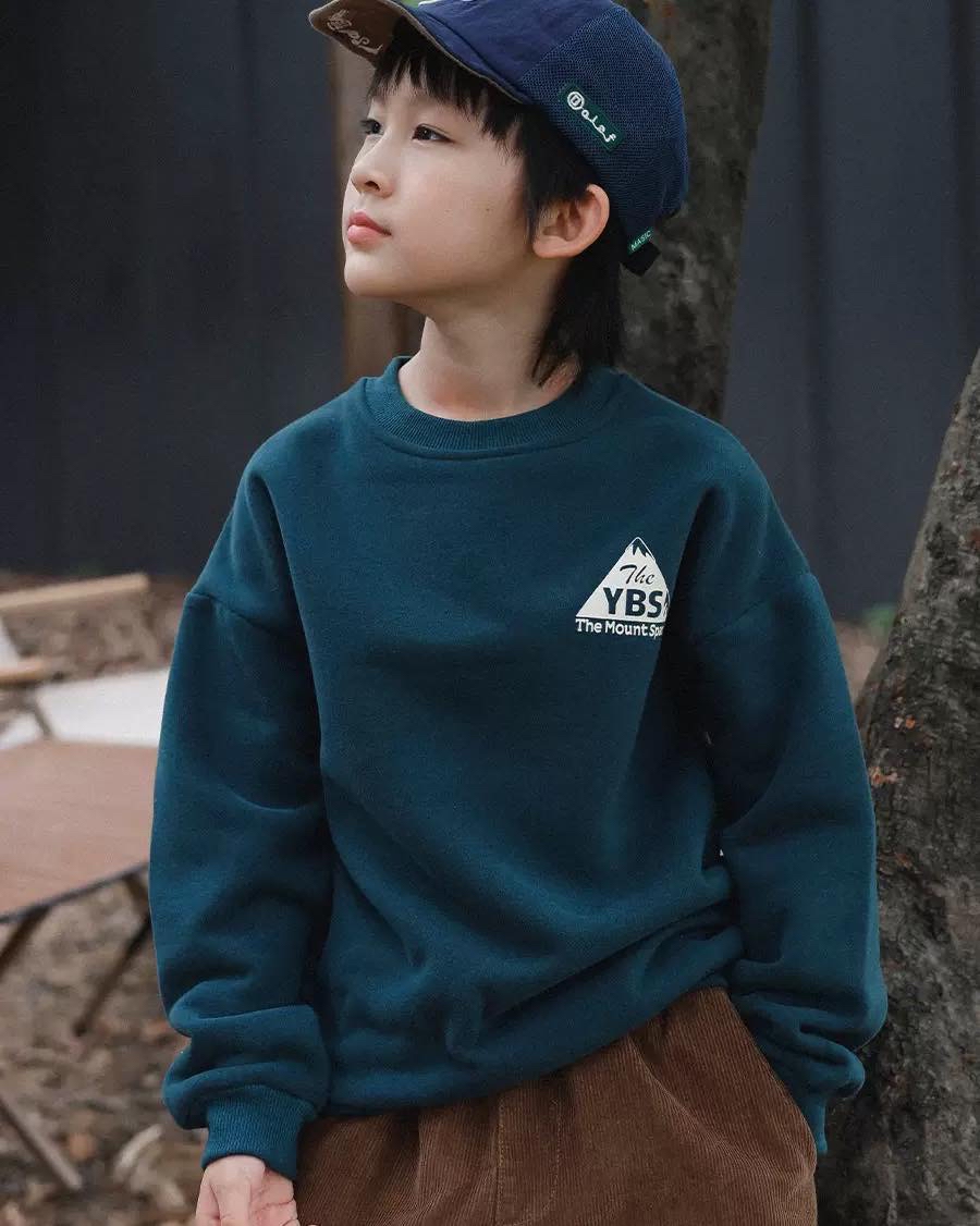 山系3色絨底衛衣