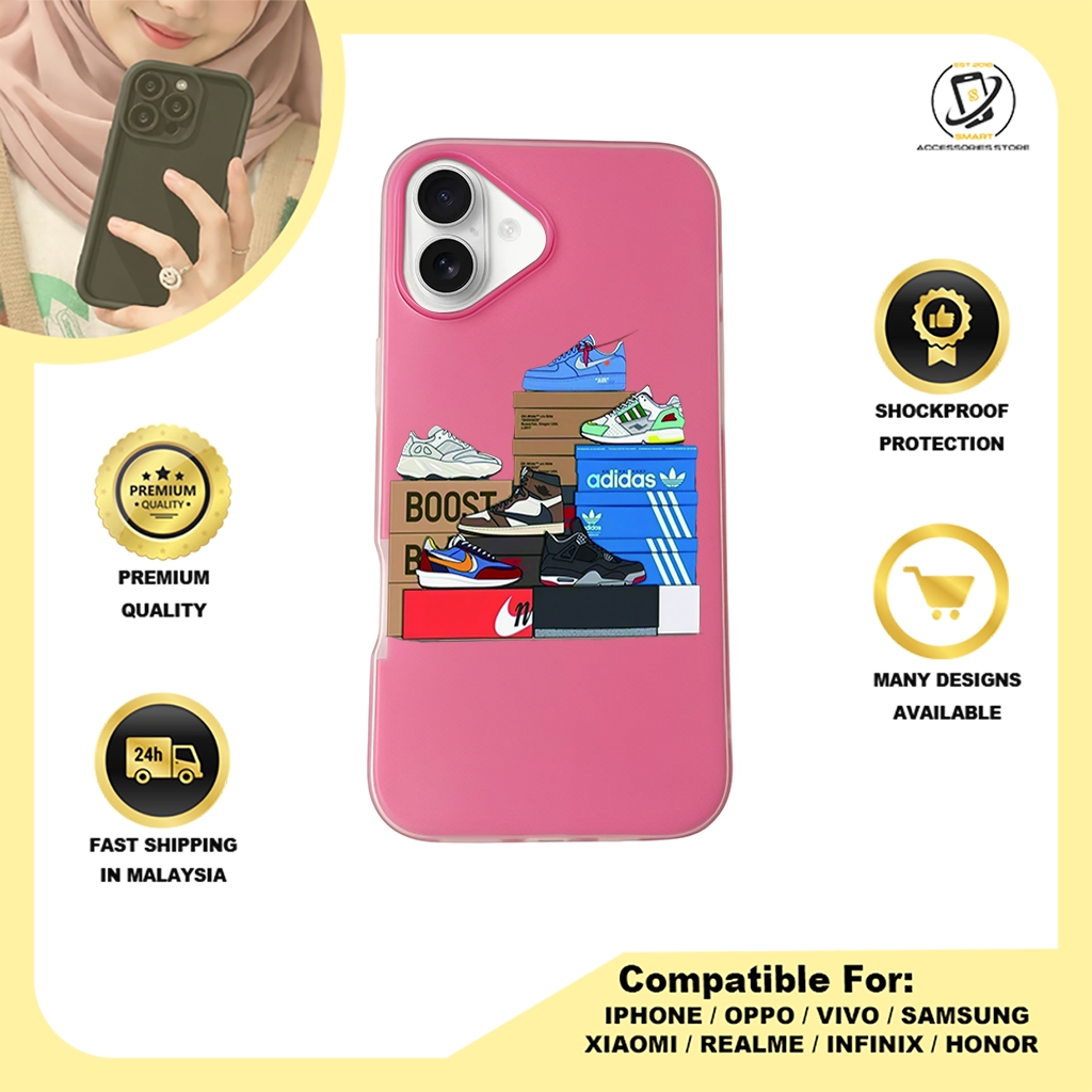 JELLY CASE PHONE FOR IPHONE - DESIGN ADIDAS A