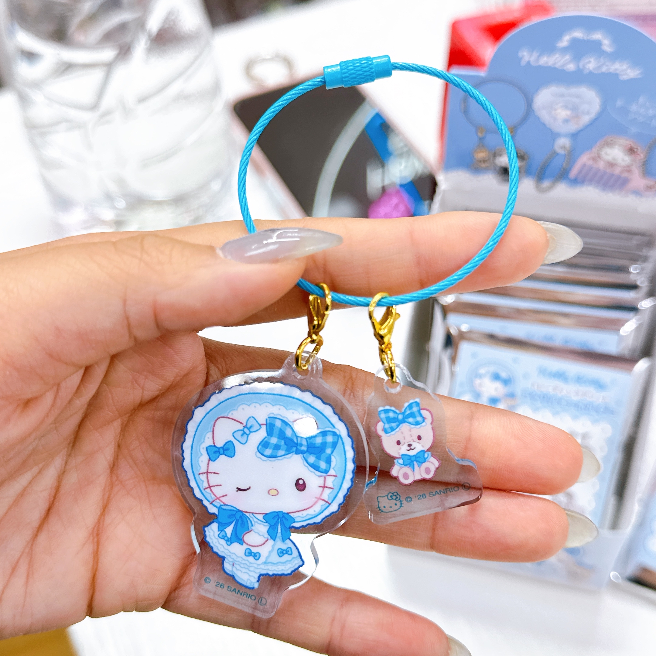 日本直送Hello Kitty Lolita 盲抽鎖匙扣