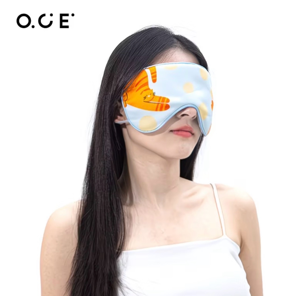 Caaaat Series Silk Eye Mask 