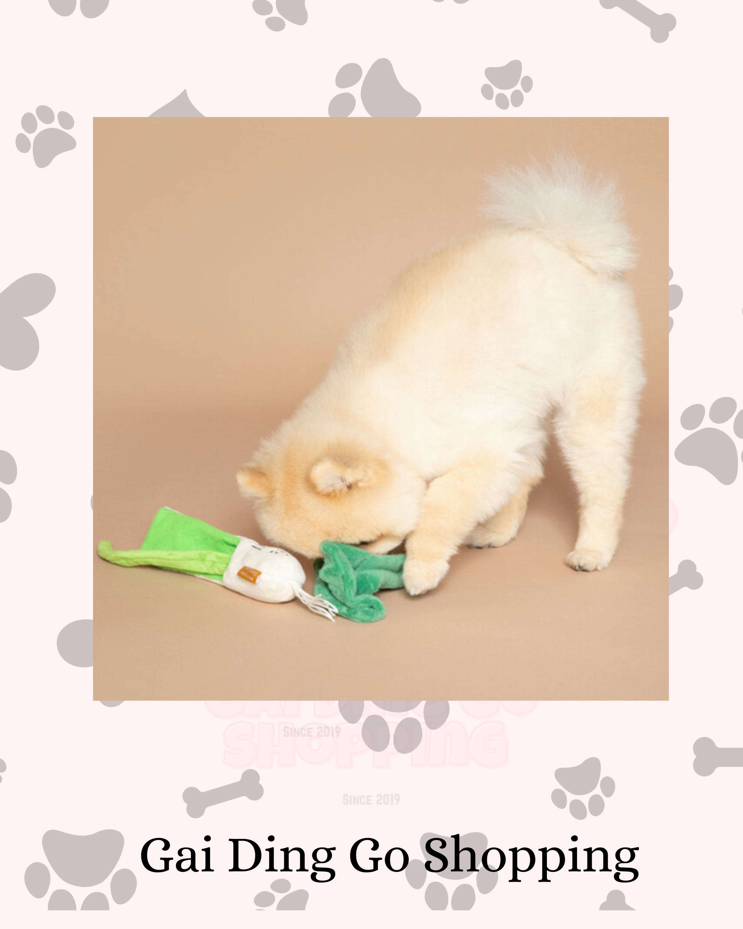 🥬蔥藏食玩具  🥬Green Onion Nosework Toy 
