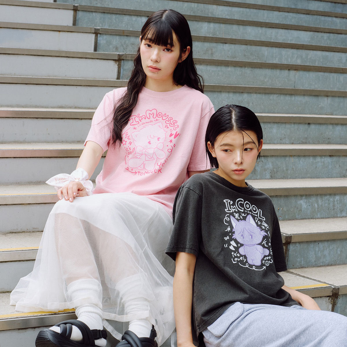 🎀【預訂】Lil ala mode ❤︎ mikko 短袖上衣 P