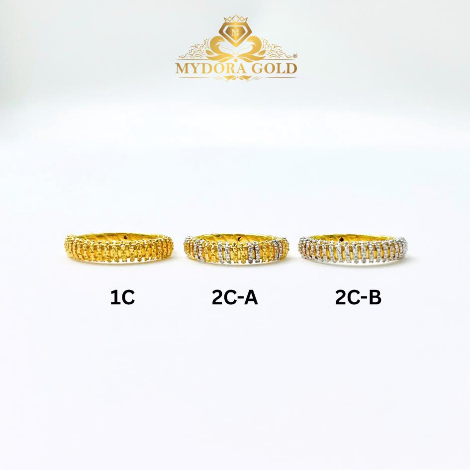 MYDORA EMAS 916 Cincin Mini Sparkle Liner Cut (5G) l EMAS 916/22K