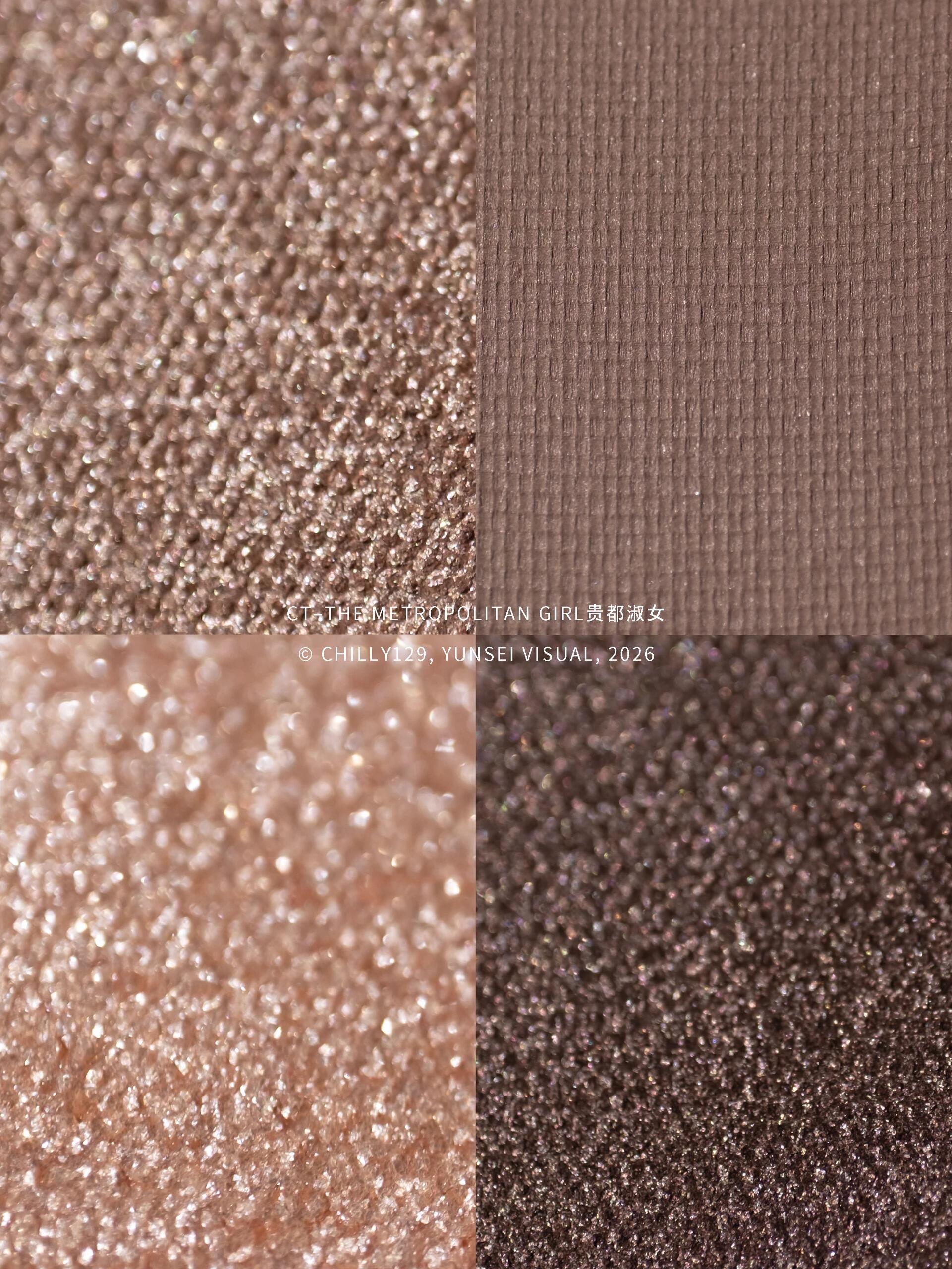 🆕新品！亞洲限定! Charlotte Tilbury CT #The metropolitan girl 四色眼影 冷都盤