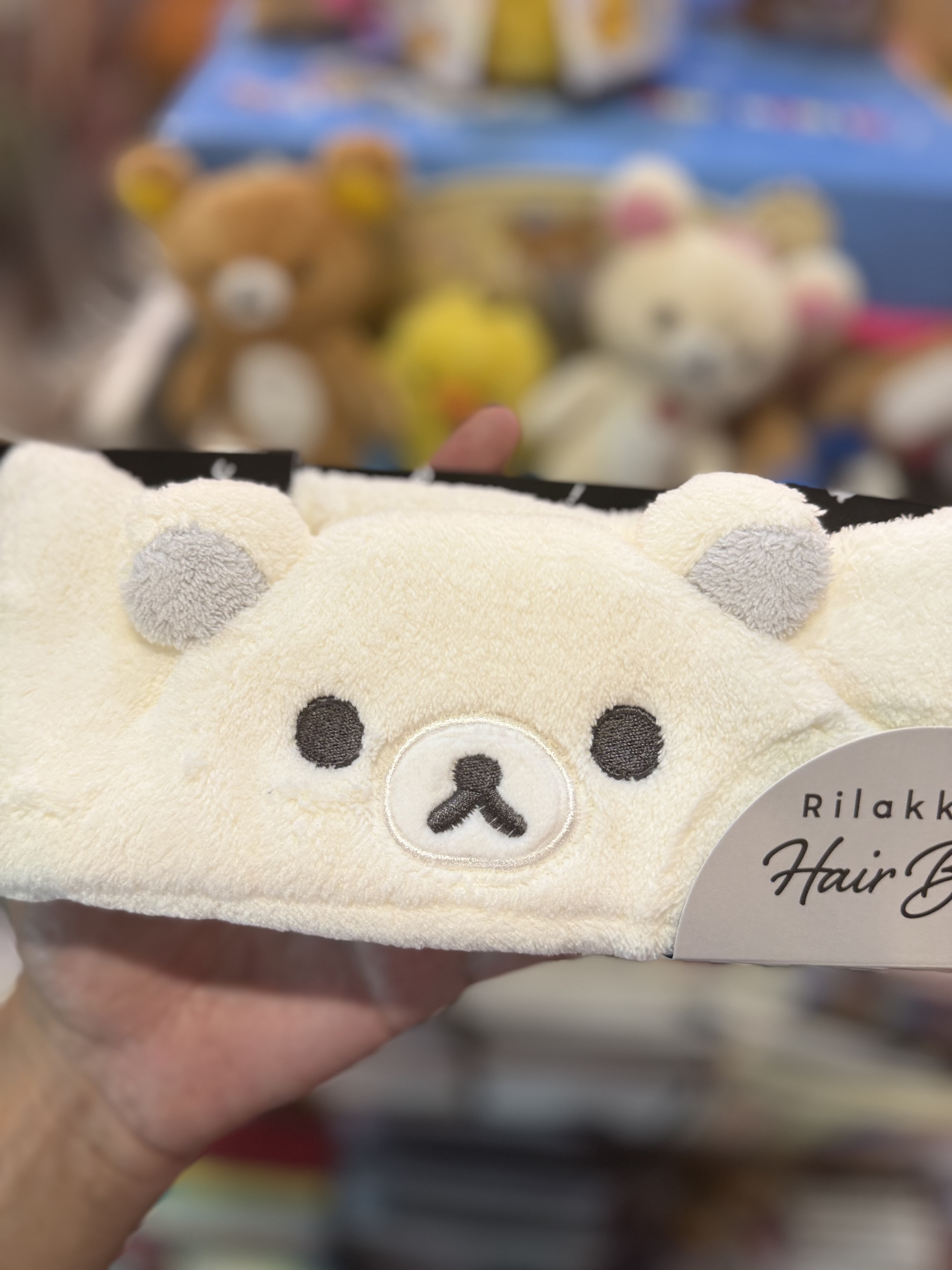 《現貨》全新Rilakkuma 黑白系列 洗面橡筋