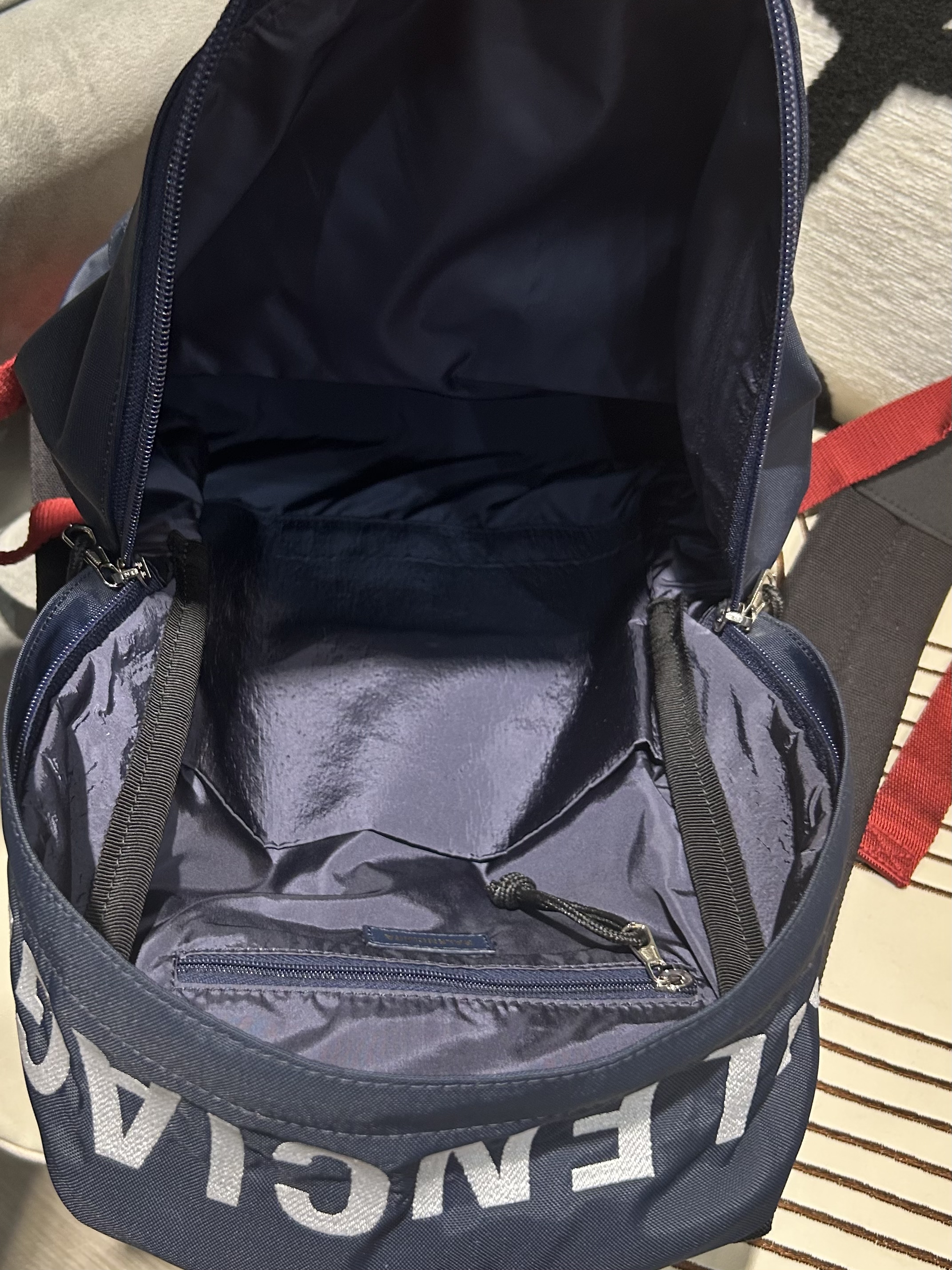 Balenciaga Nylon Backpack Navy 100%Authentic, 98%New ☑️Dust bag