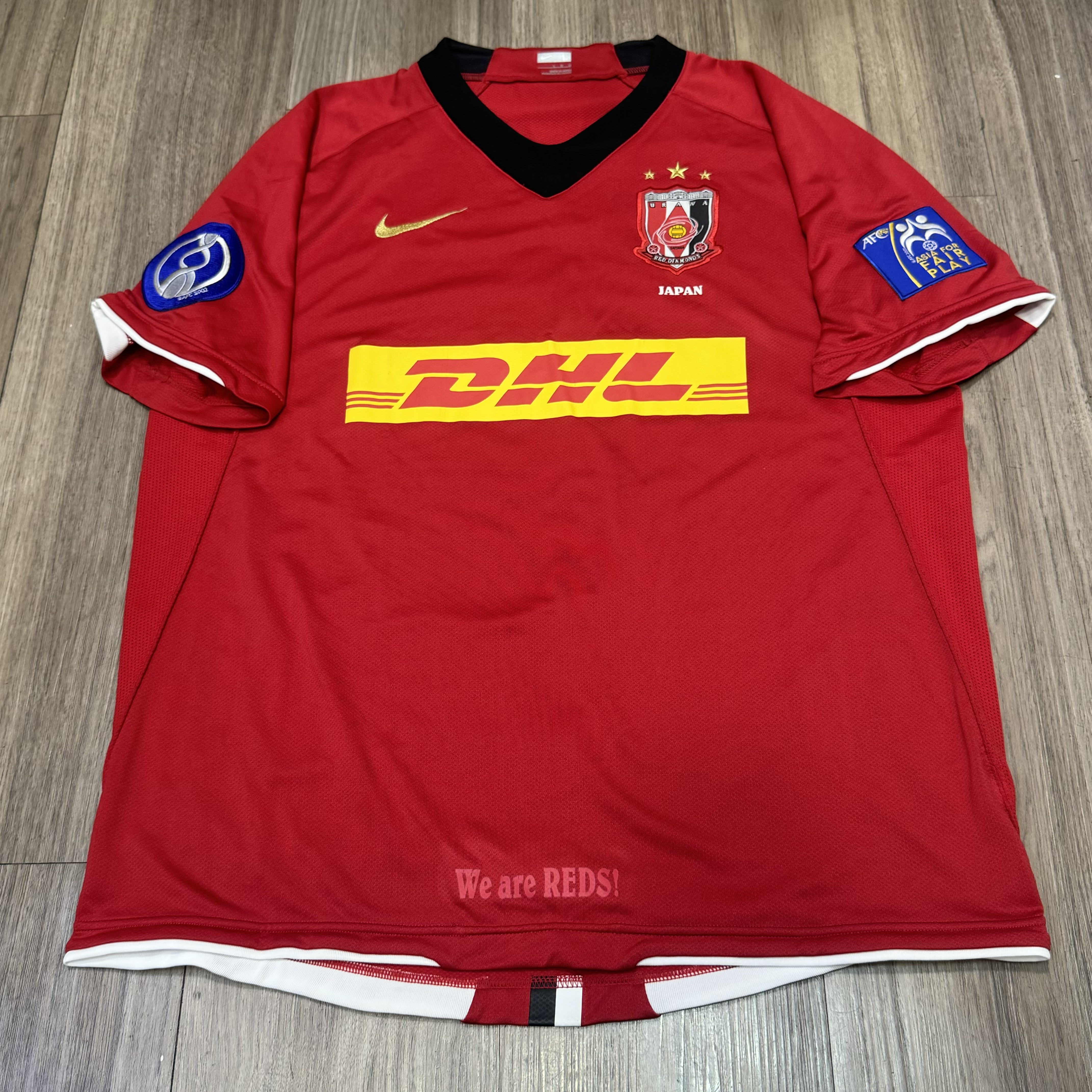 Urawa Reds 2008 ACL home shirt #4 Tulio 