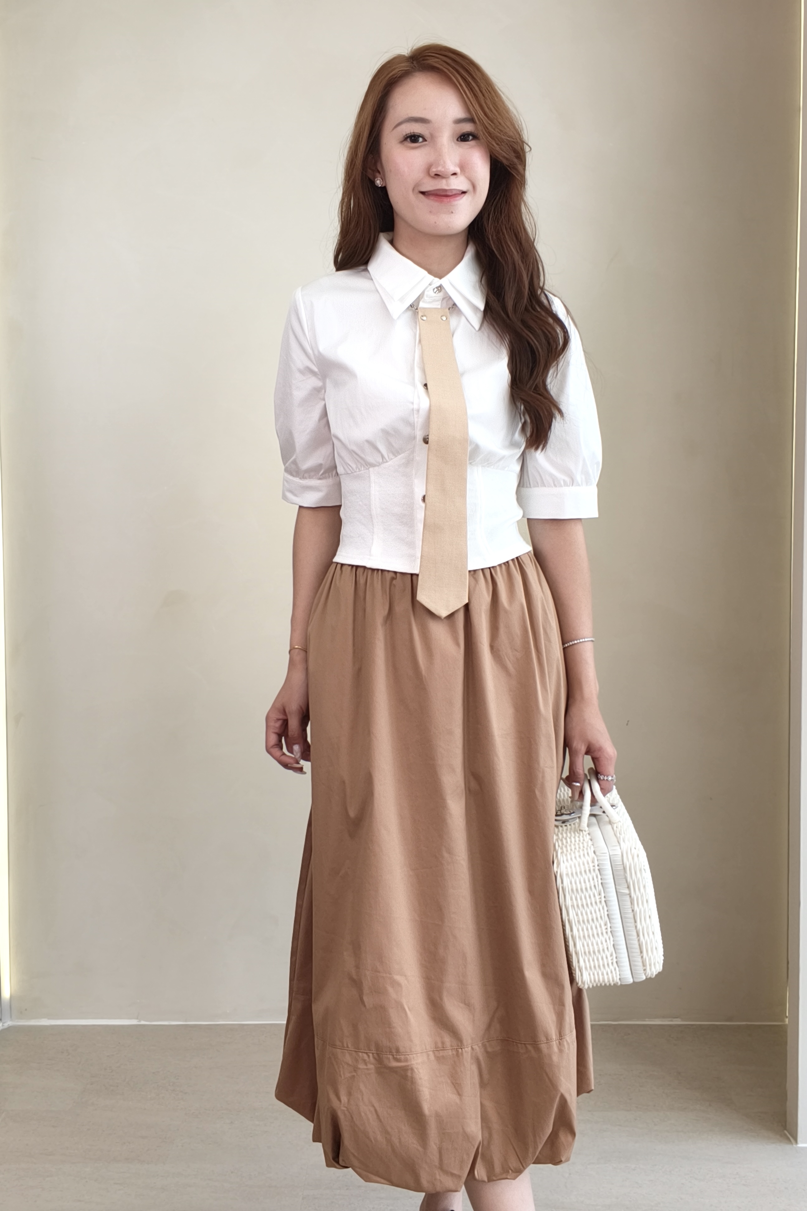 10241243 Aria Sculpted Waist Shirt