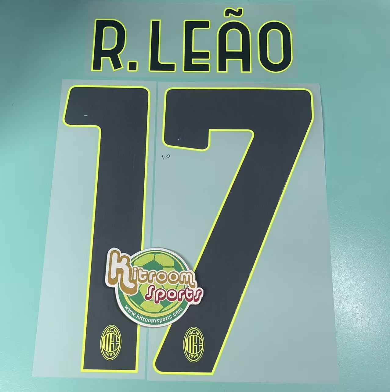 2022-23 AC Milan 3RD Nameset #17 R.LEAO
