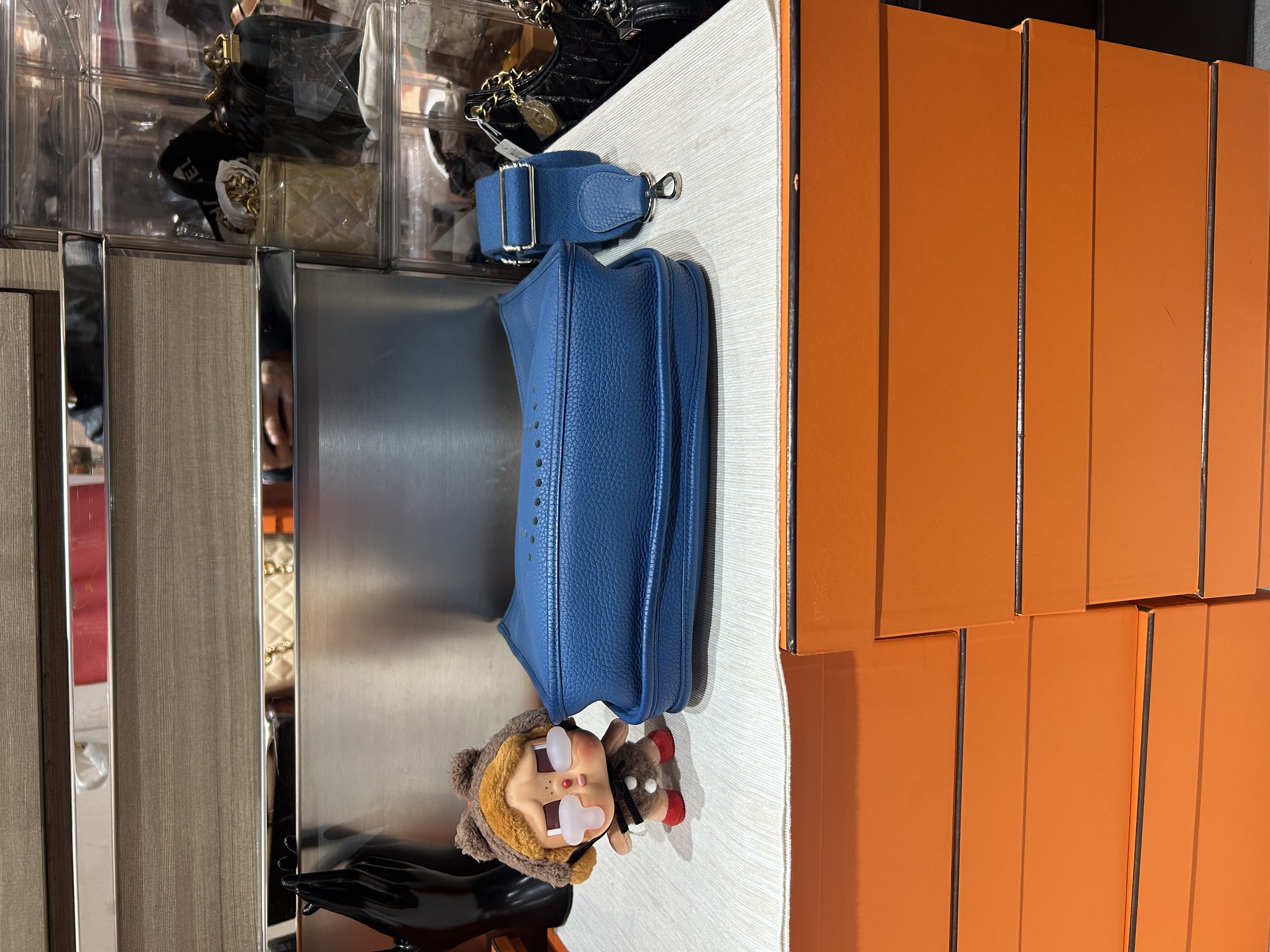 Hermes evelyne 29,STAMP Q 100%Authentic ,92%new ✅dust bag✅STRAP