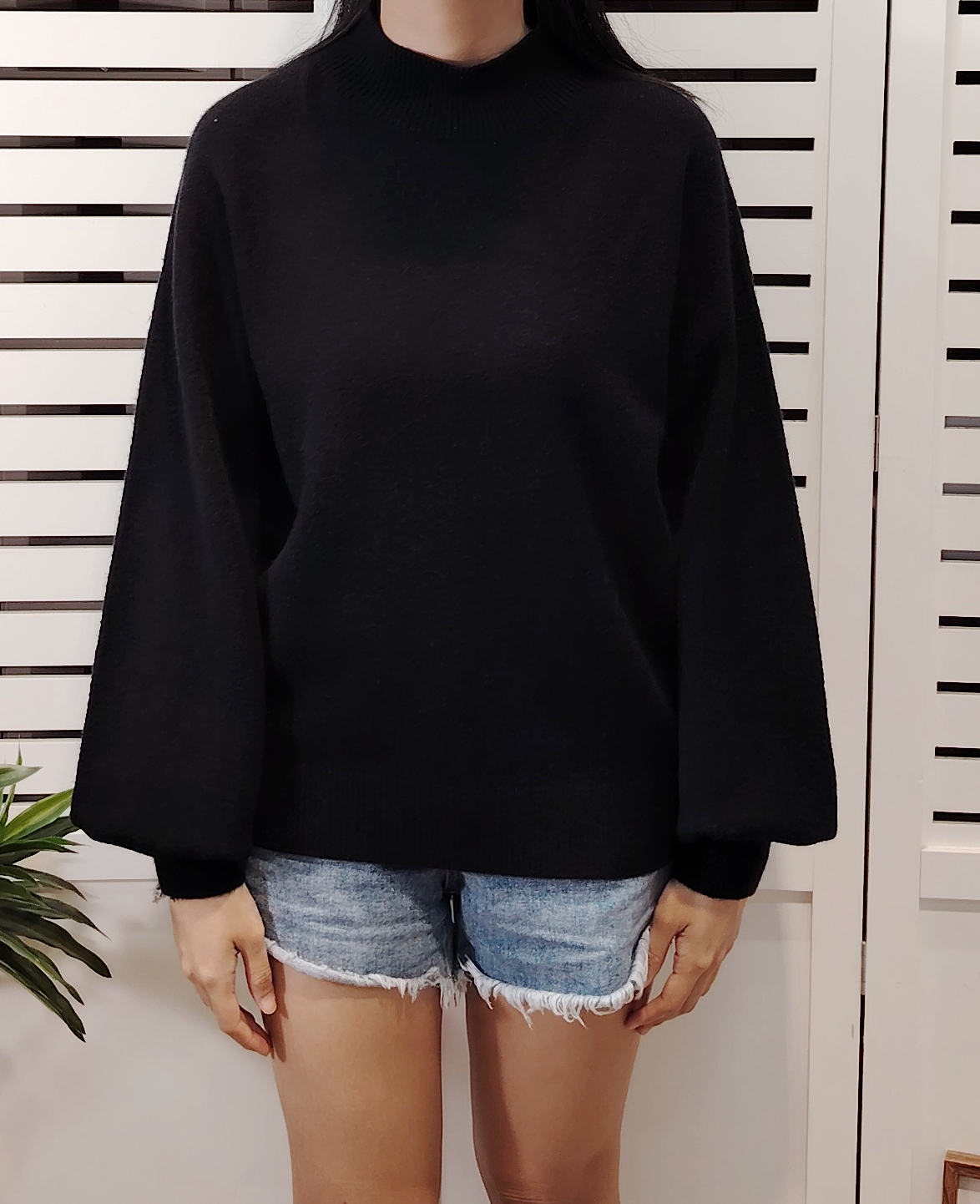 S85016 Kintted Long Sleeve Jumper 