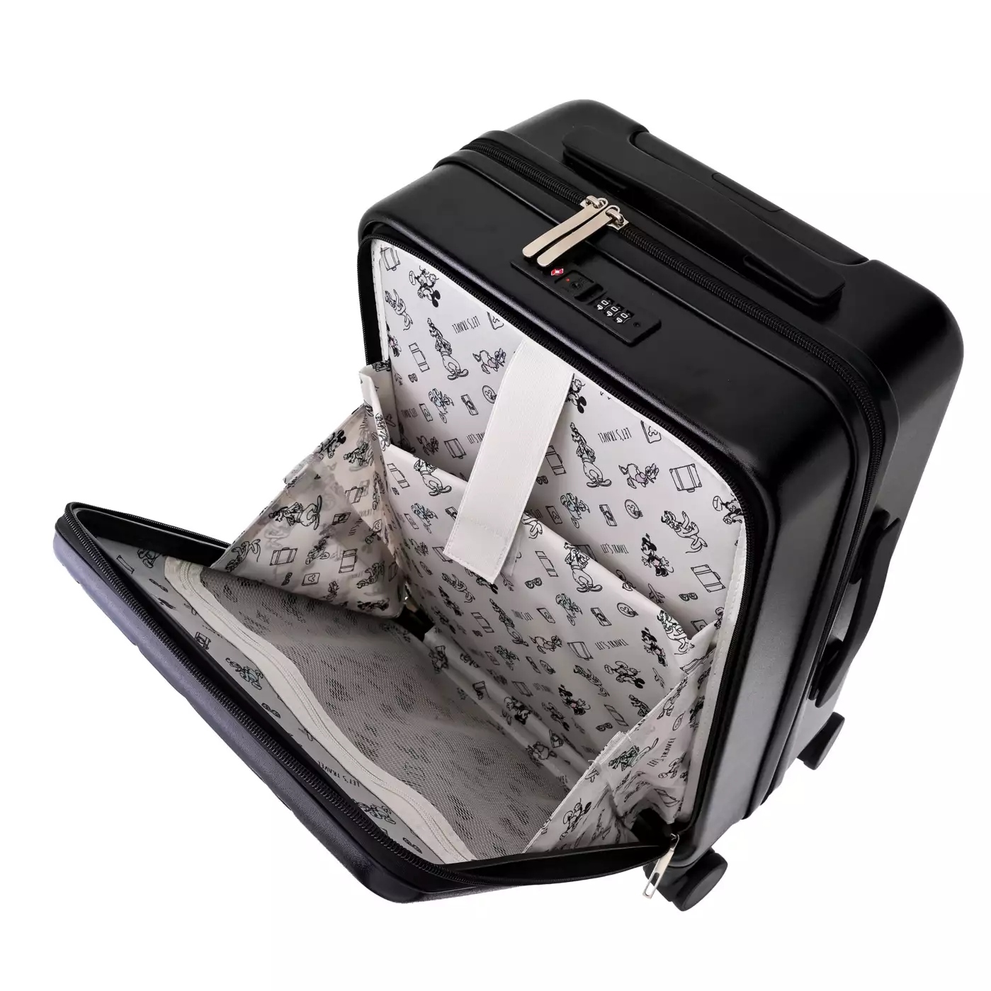 🌸 【預訂】Mickey 黑色行李箱 (S) - Disney Magical Travel