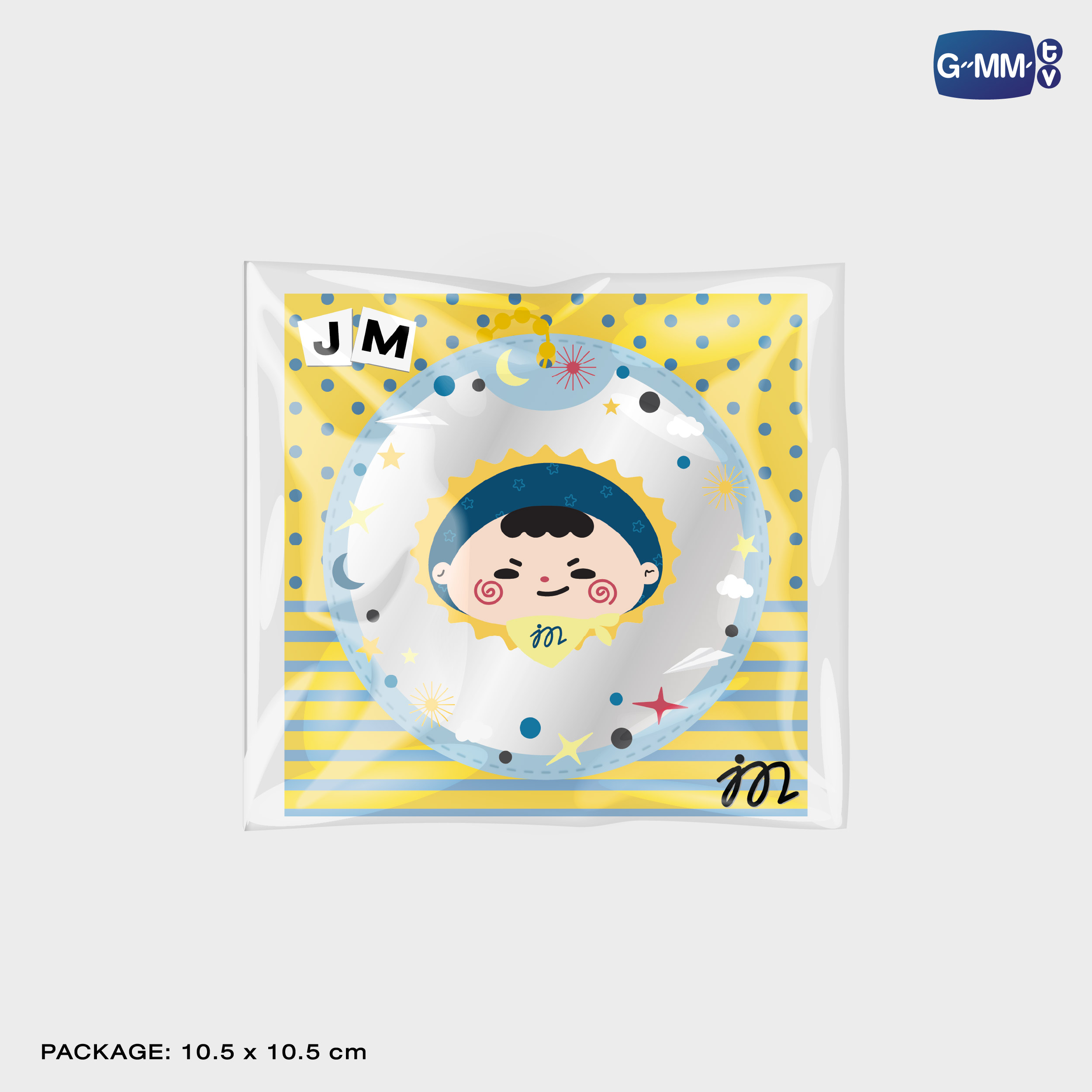 JUMMO POCKET MIRROR 2 LAYERS KEYCHAIN