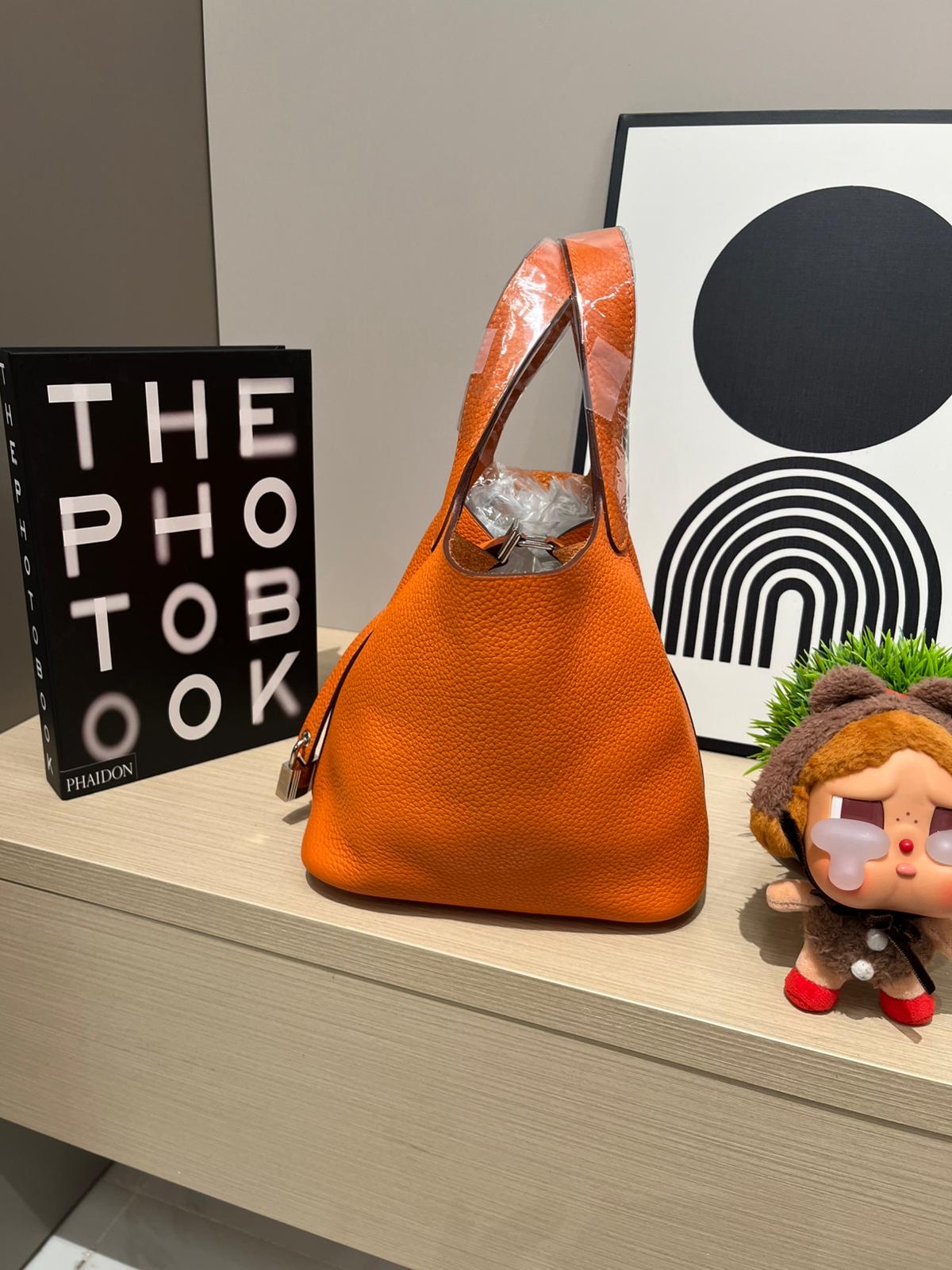 Hermes Picotin 18,STAMP 口O 100%Authentic,95%new ✅key lockpad✅dust bag 