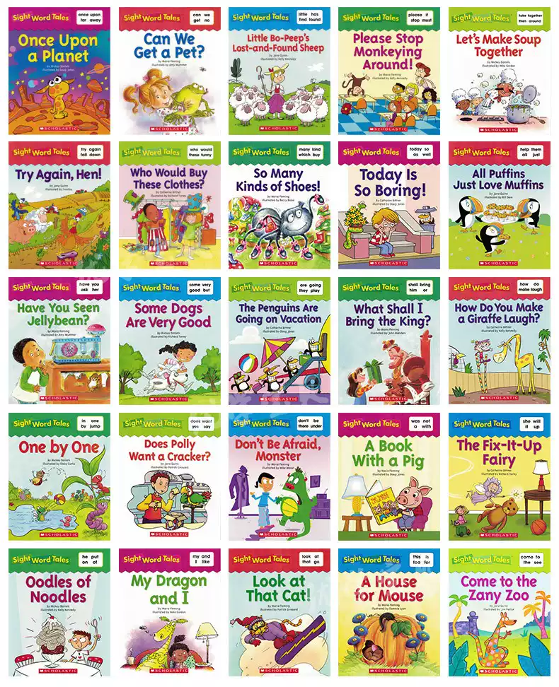 Sight Word Tales 學樂常見詞故事套 25 books
