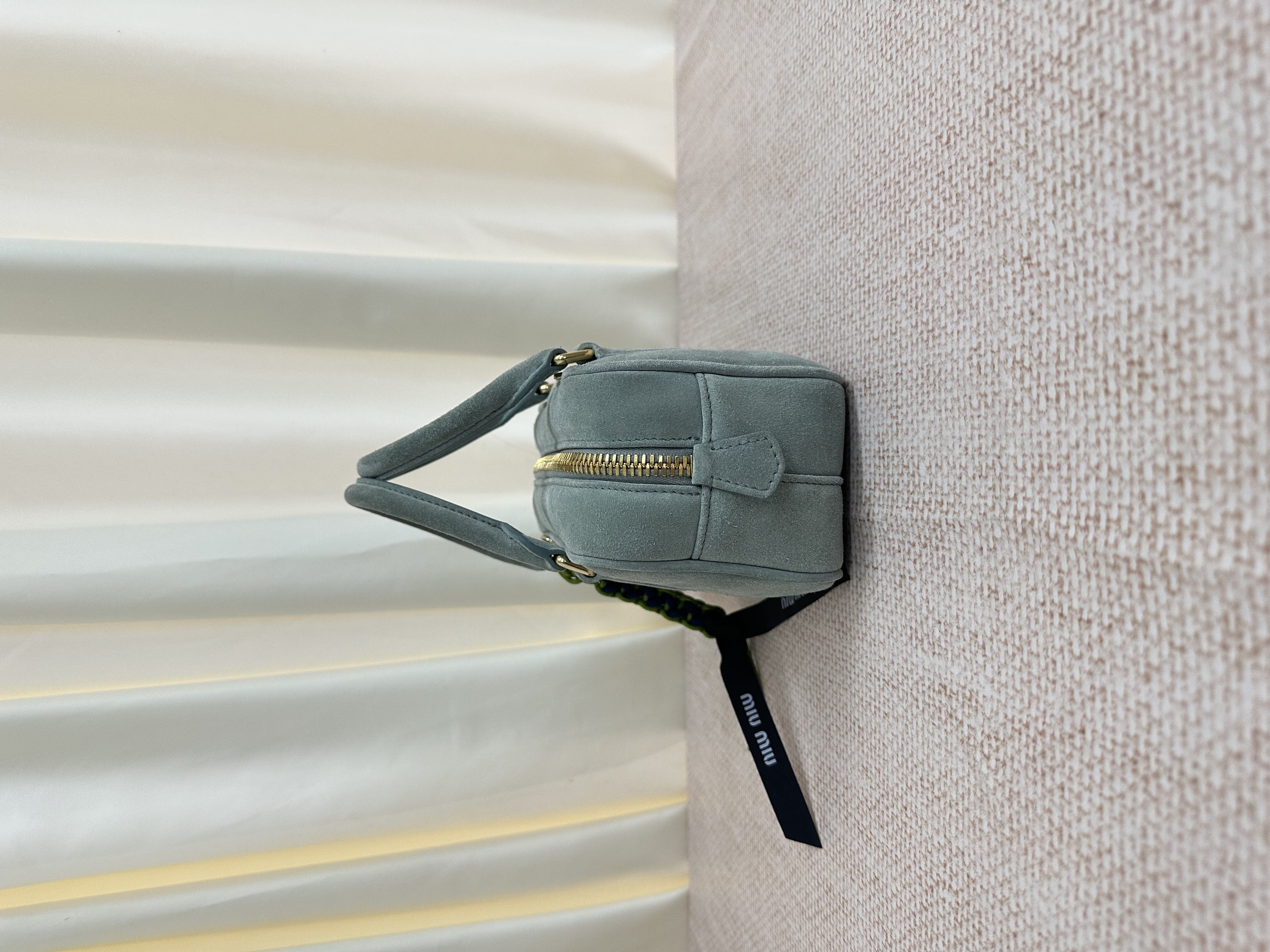 Pre-owned Miumiu Arcadie Suede Top Handle Bag/ Product Code: 26041606