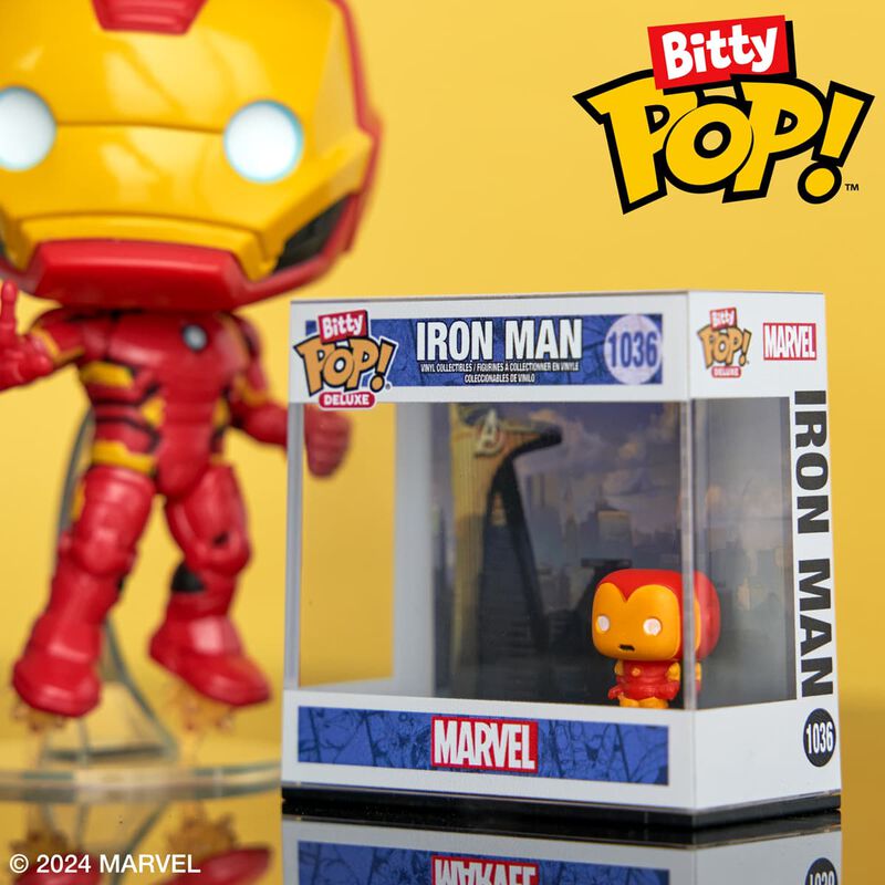 📦訂購 美國代購 Bitty Pop! Marvel Deluxe Iron Man (Avenger Tower) Figure 模型