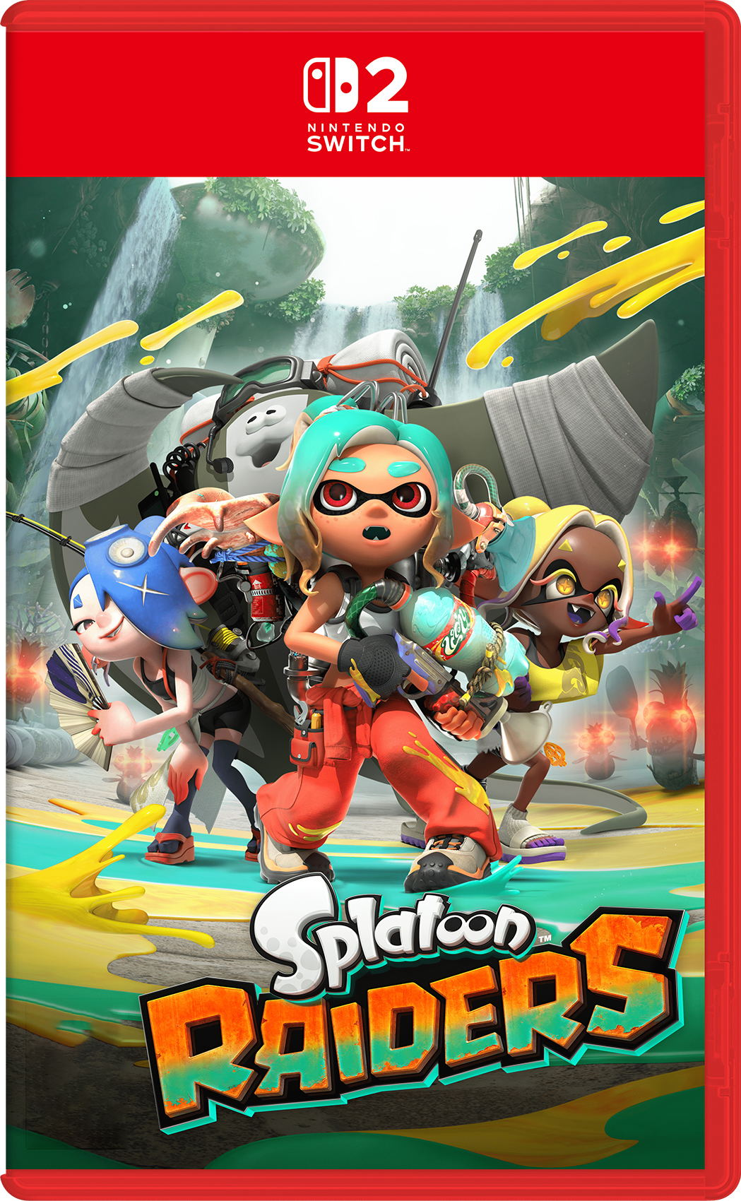 【預售 23/7】SW2 噴漆少女 塗擊隊 Splatoon Raiders 中/英/日文  (英文封面) PO0767