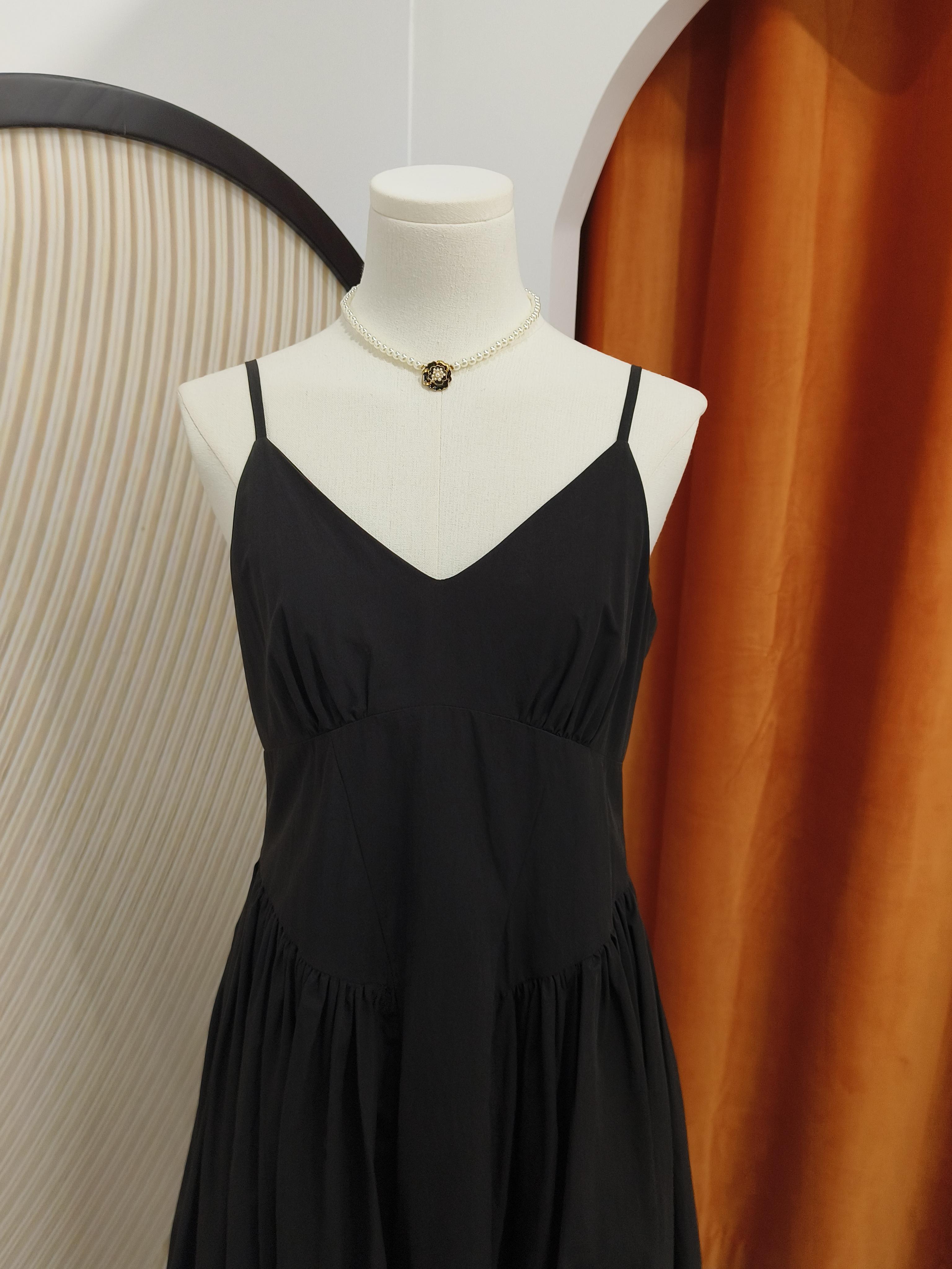 纯棉吊带连身裙 Cotton Cami Dress