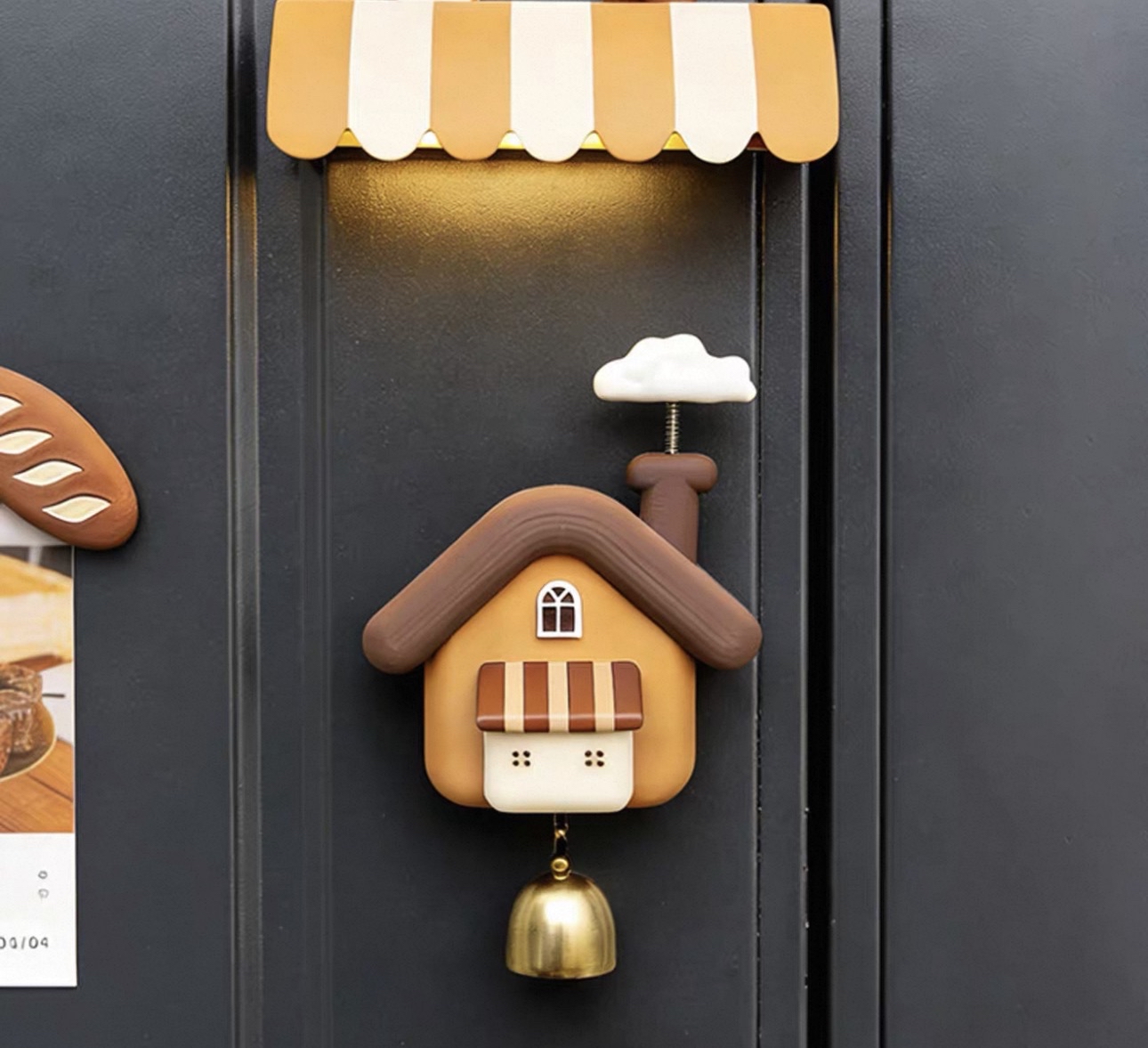 北歐風小鳥/小房子童話門鈴