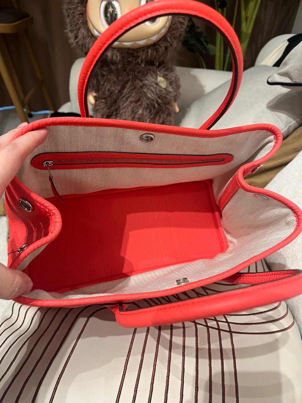 全新 Hermes garden party 30 德克薩斯粉 Stamp Y 100%Authentic,全新Unused ✅dust bag ✅box