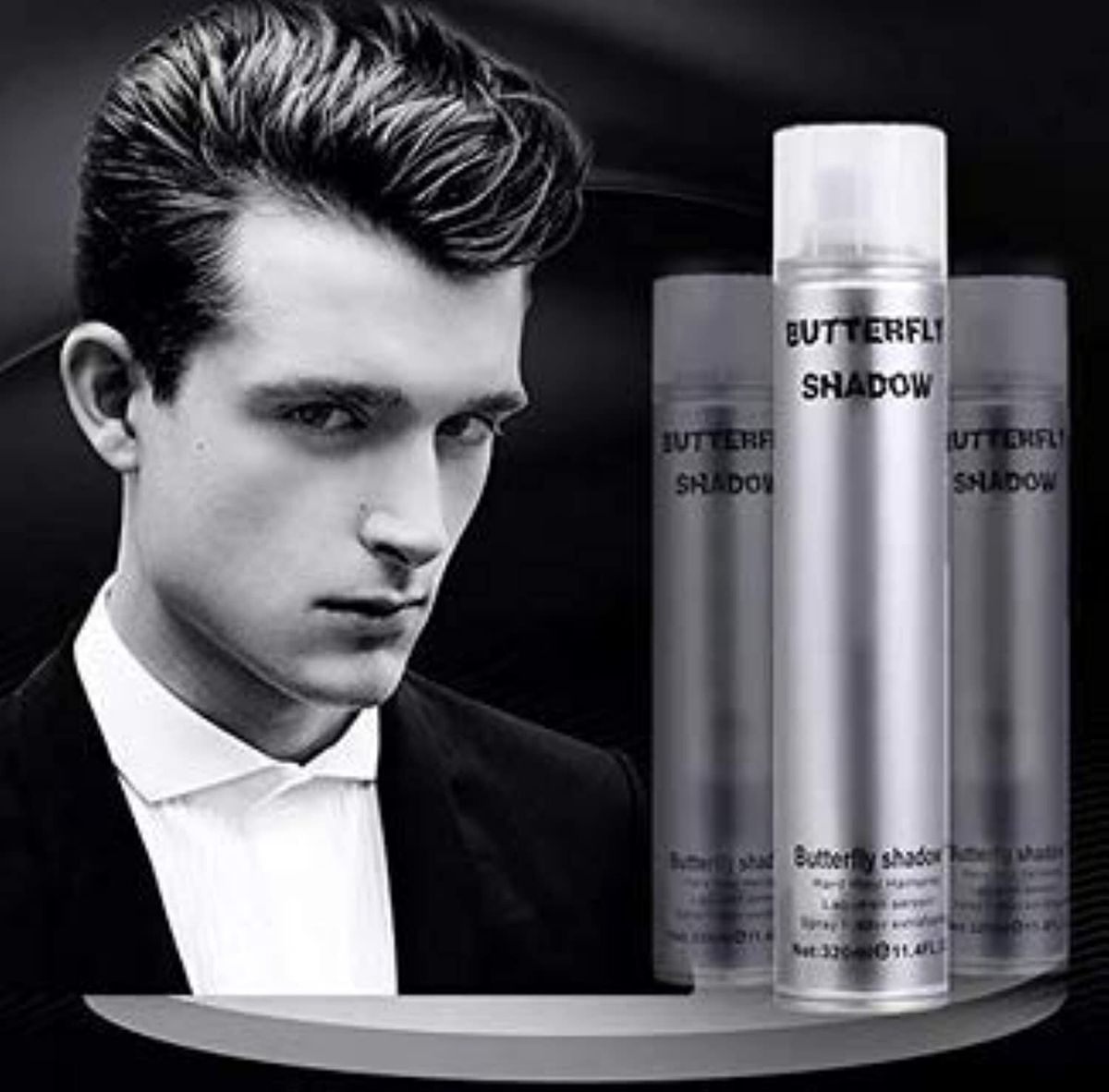 Butterfly shadow Hard Hold Hairspray 600ml 强力定型噴霧 [平行進口]