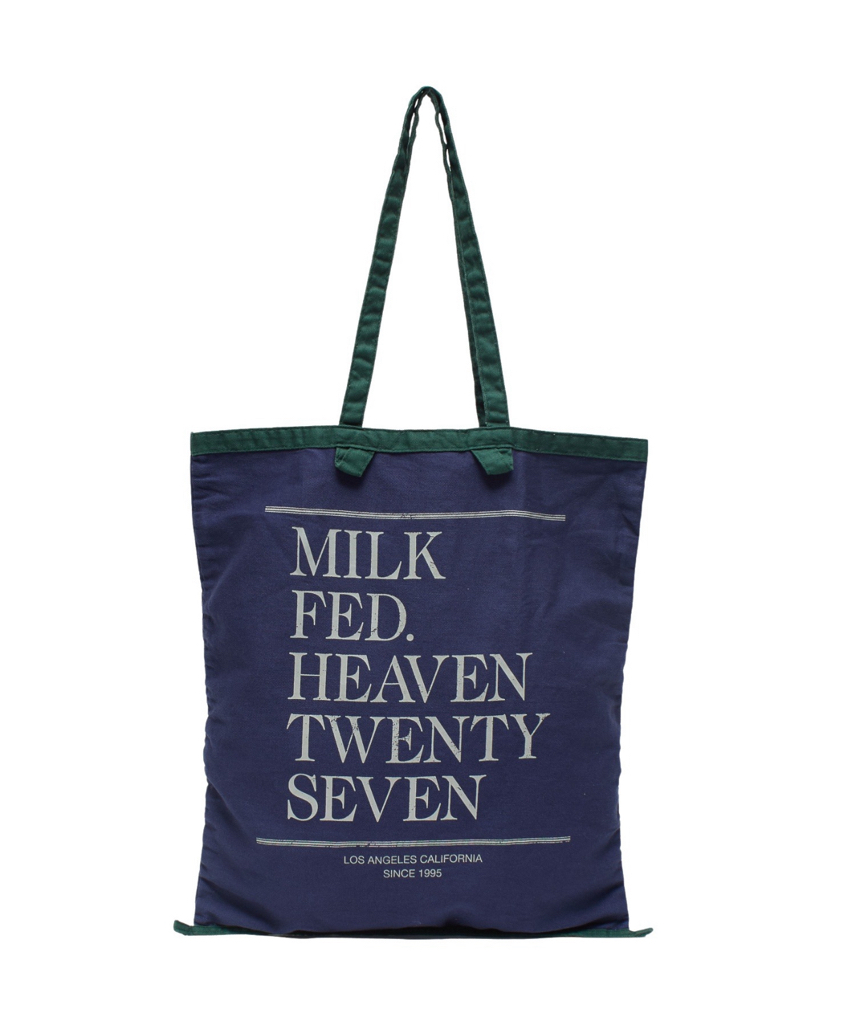 MILKFED. Logo tote bag