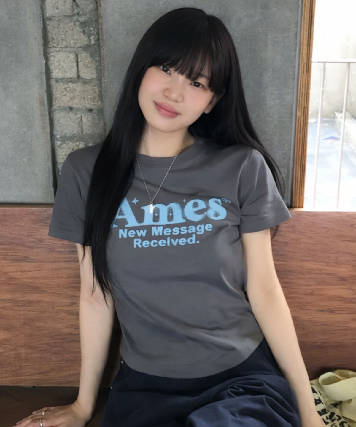 🇰🇷訂購｜AMES 26新色 ｜ROUND HEM CROP TEE 7色 