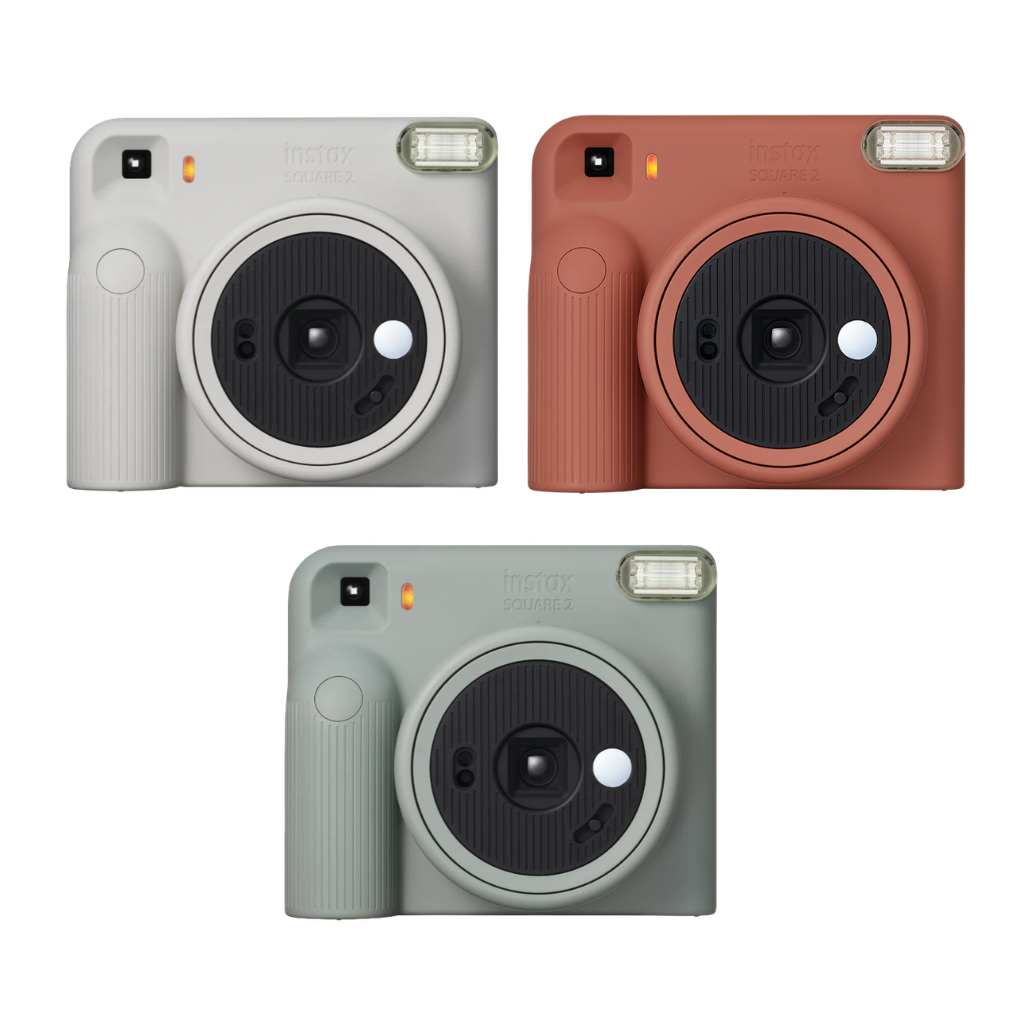 Fujifilm instax SQUARE 2 即影即有相機｜方形拍立得相機・Mood Filter 濾鏡模式・自拍模式・富士即影即有相機｜香港行貨