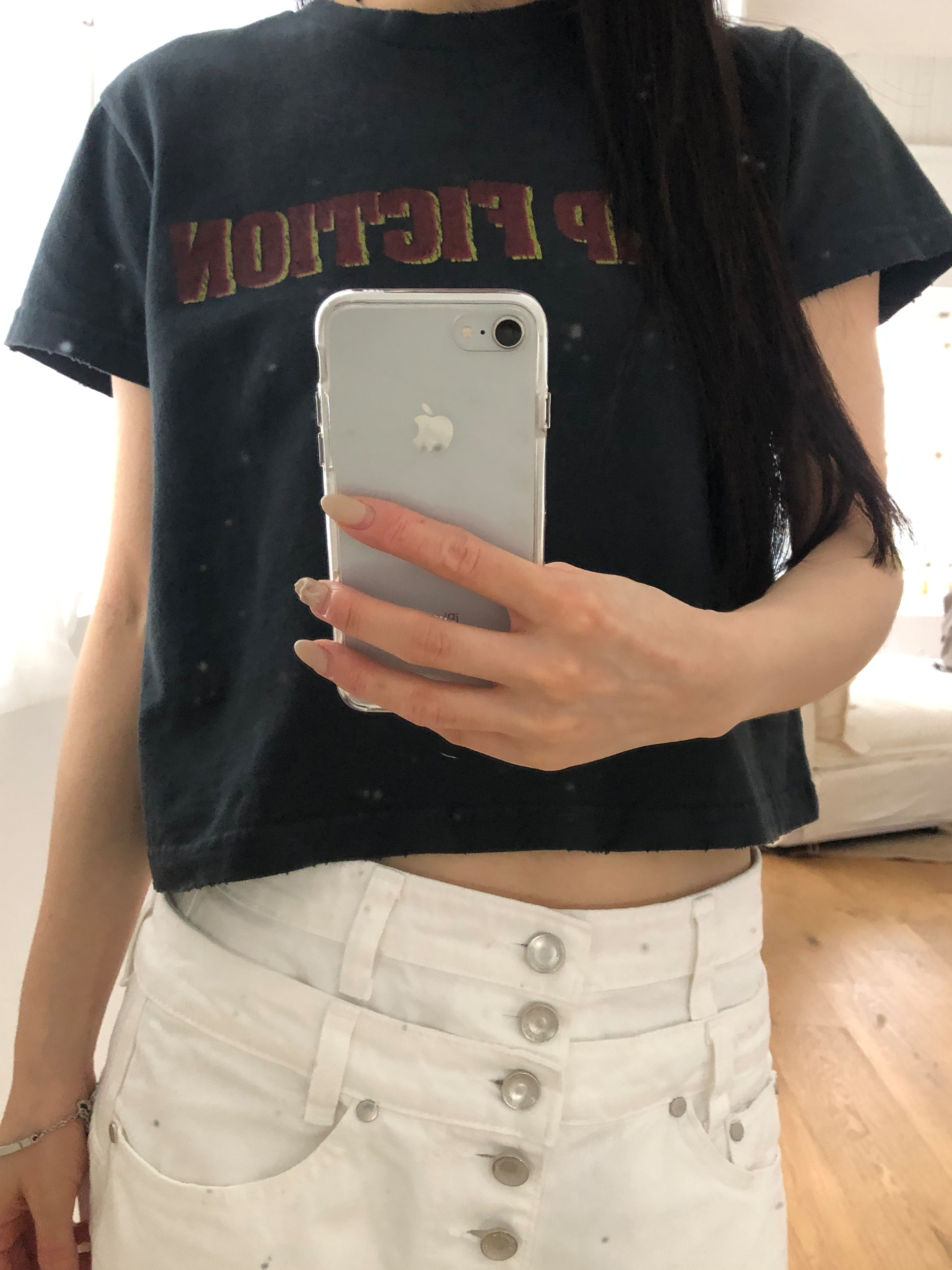 Vintage Film Graphic Crop Tee