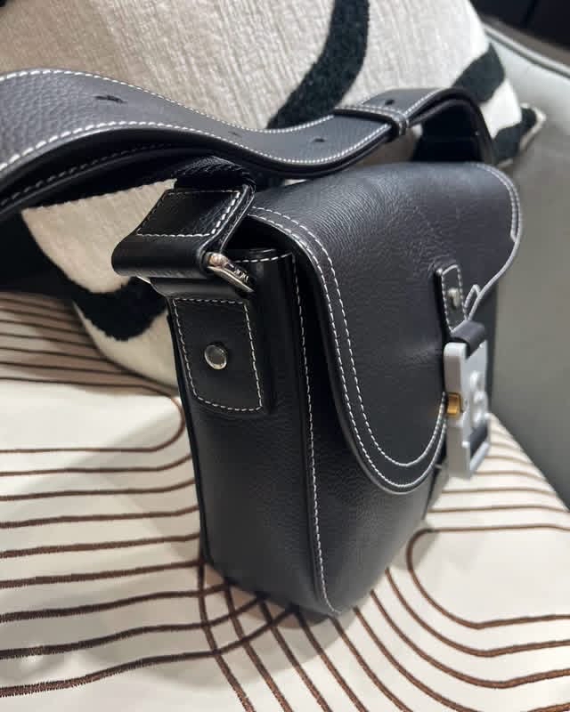 Dior saddle medium calfskin  100%Authentic ,98%new✅塵袋