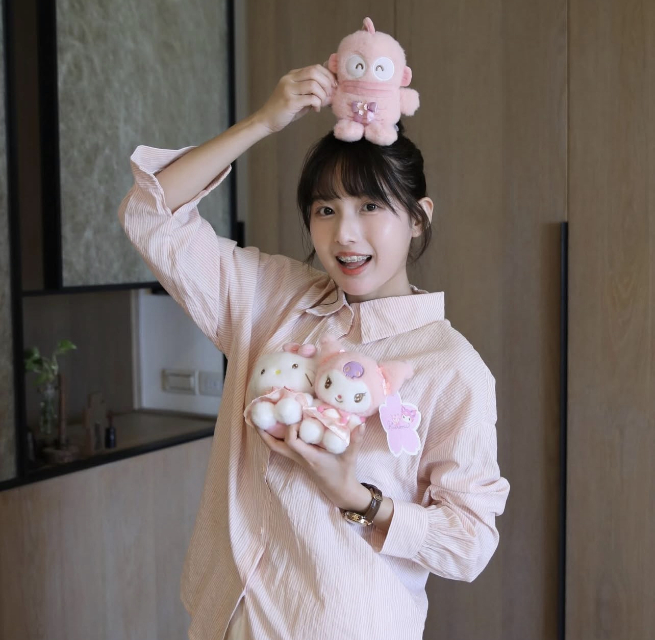 （約4月下旬到貨）🇹🇼台灣超商高雄限定Sanrio 櫻花季節公仔吊飾💕