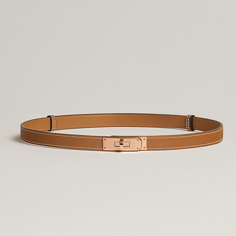配貨價出✨Hermes Kelly belt ! Free size 🩷 任何腰圍都用到，唔使驚錯size😗  金棕玫瑰金