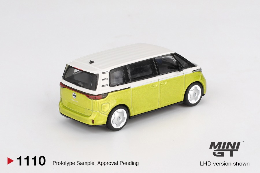 Mini GT 1/64 Volkswagen ID.Buzz Candy White / Pomelo Yellow  - MGT01110-R