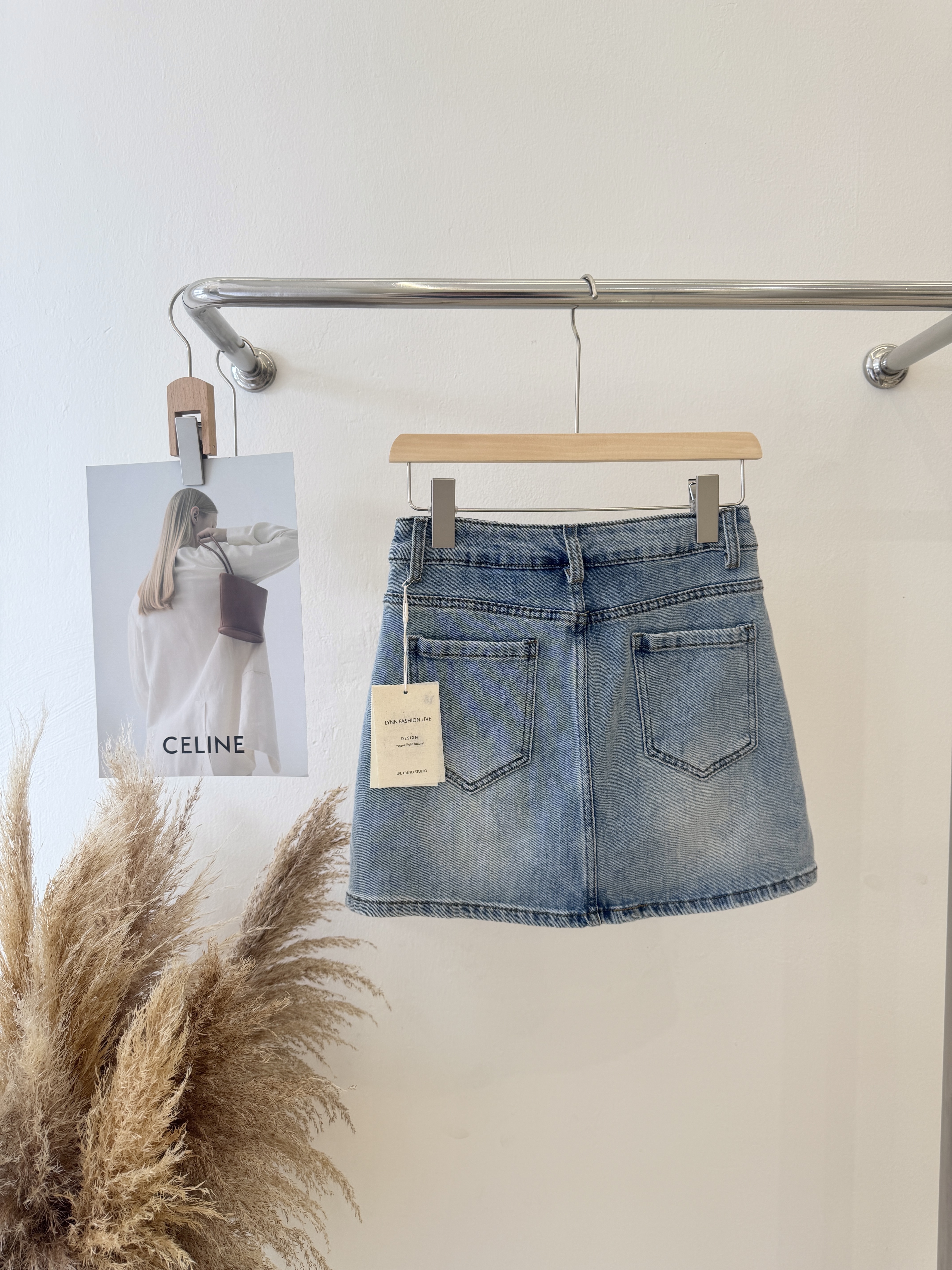 6349 百搭时尚牛仔短裙