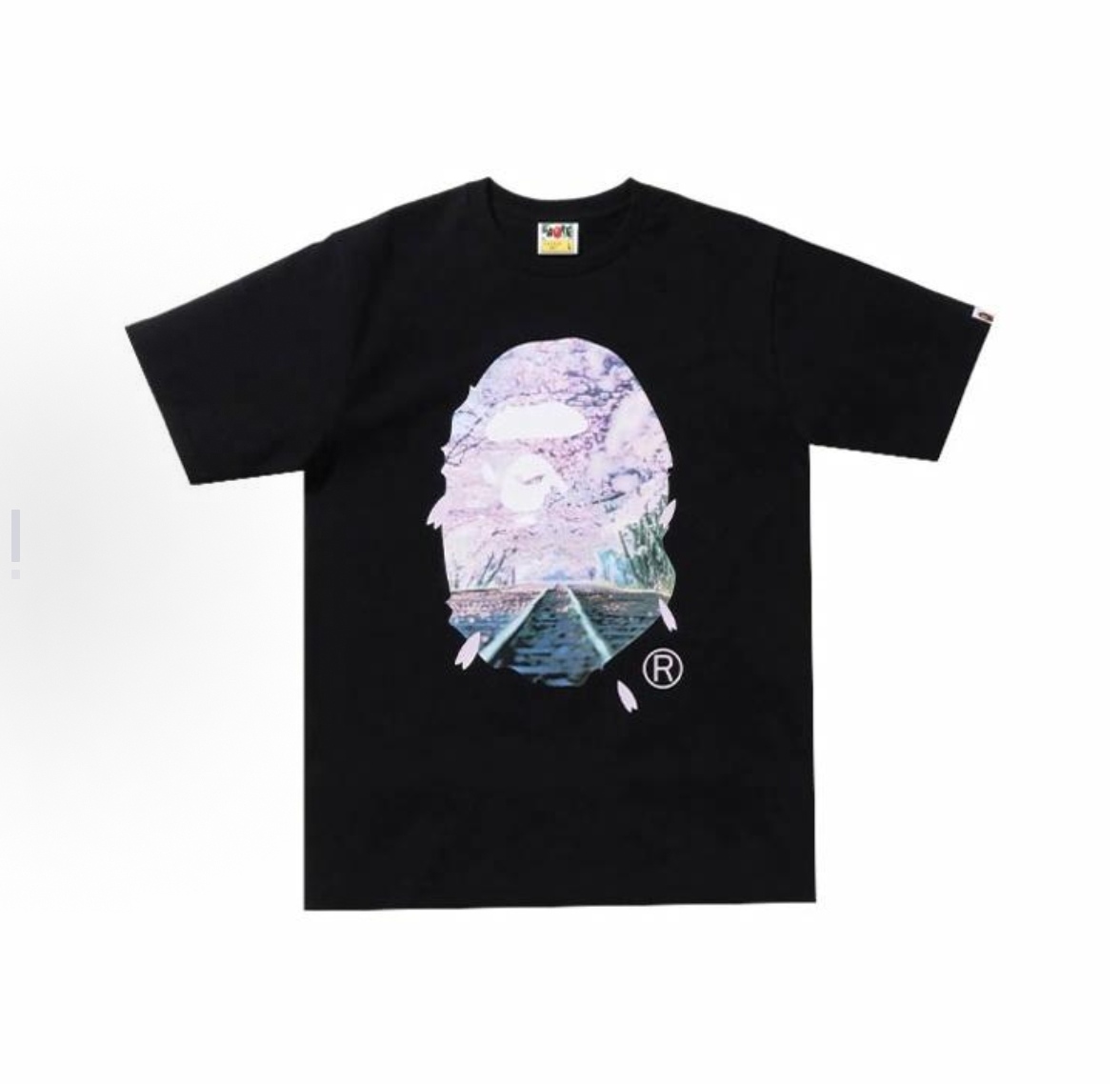 BAPE Sakura Photo Ape Head Tee