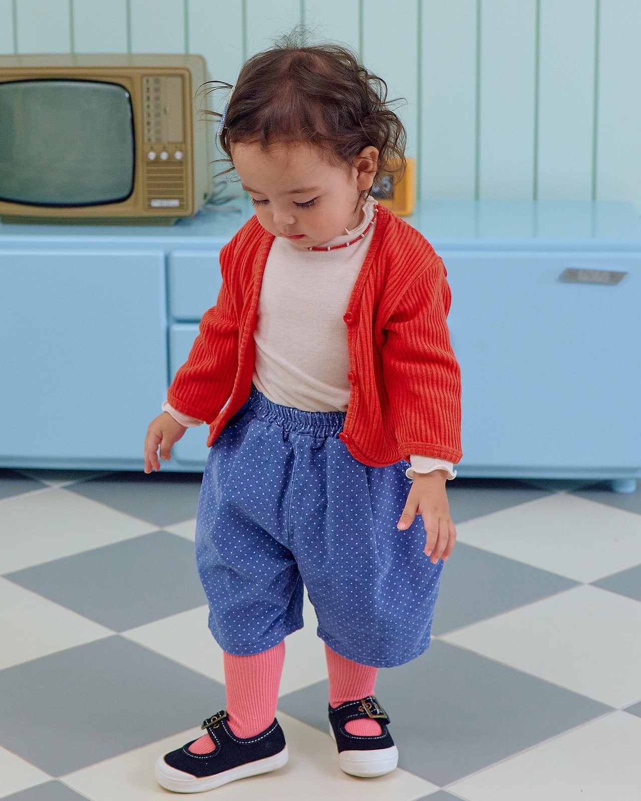 OOTT | Petit Dot Pants (Crop Pants)