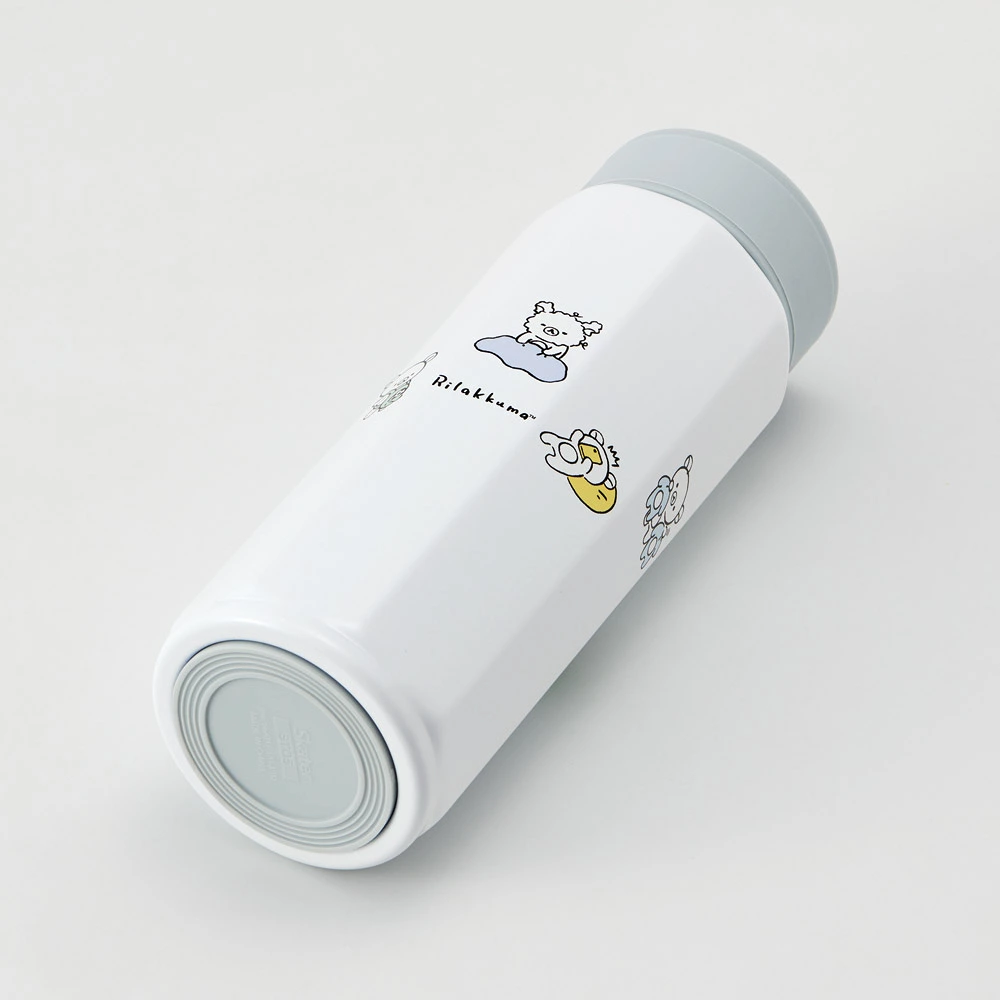 鬆弛熊 BASIC 真空不鏽鋼八角保溫保冷水樽 500ml