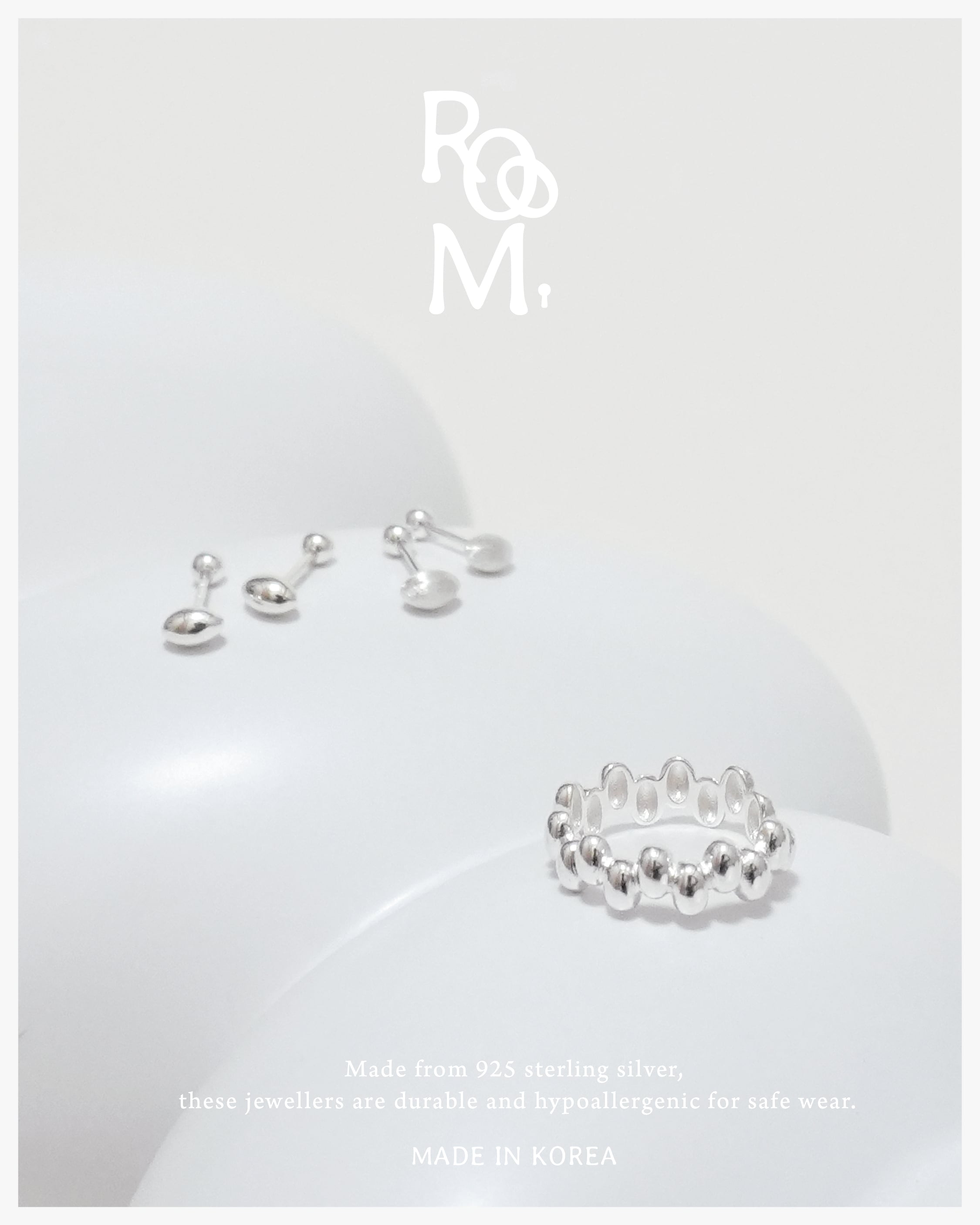 Daybreak Egg Bead Ring