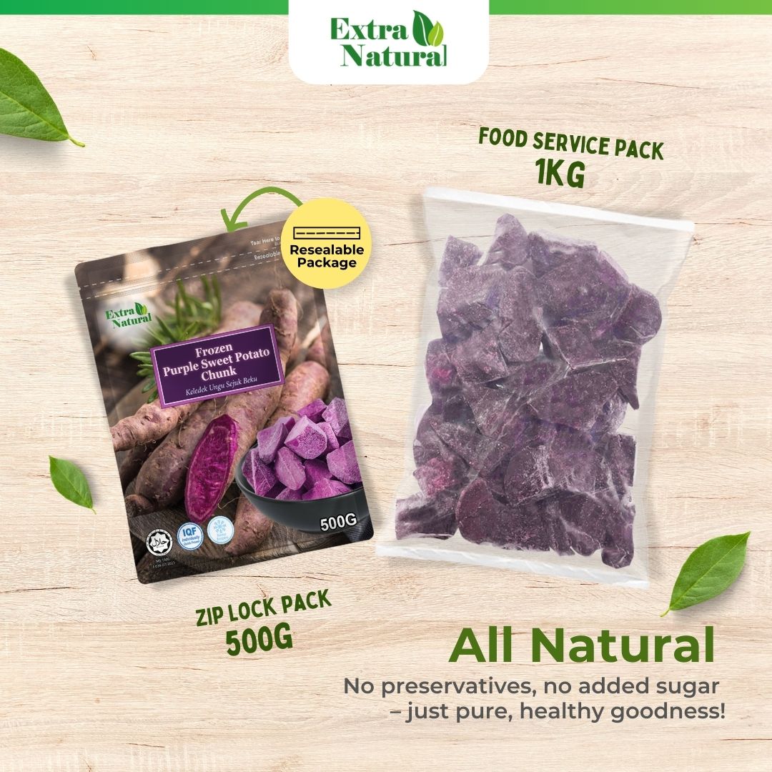 Frozen Purple Sweet Potato Chunk