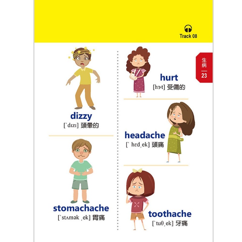 兒童常用英語500單字 (現貨)