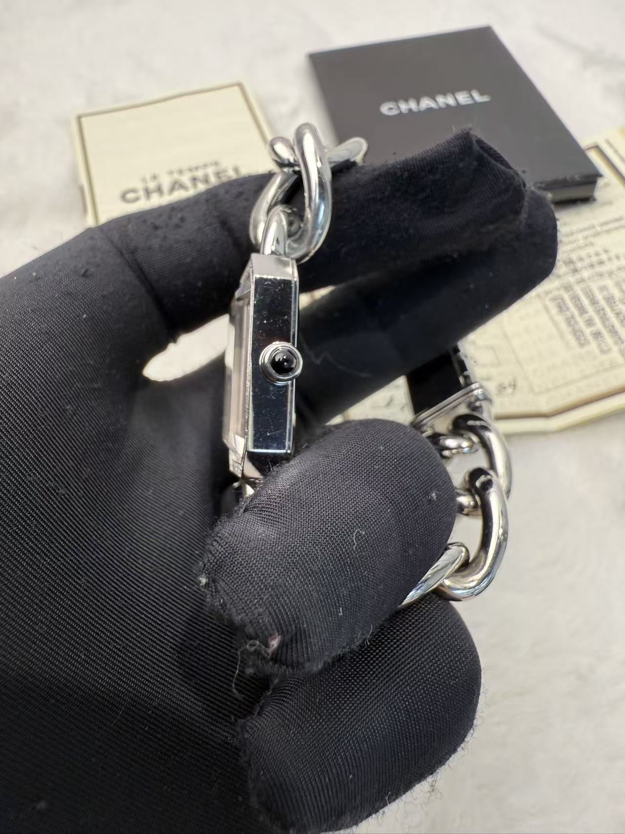 chanel香奈兒方糖鑽石手錶Premiere系列H1063石英女士腕表