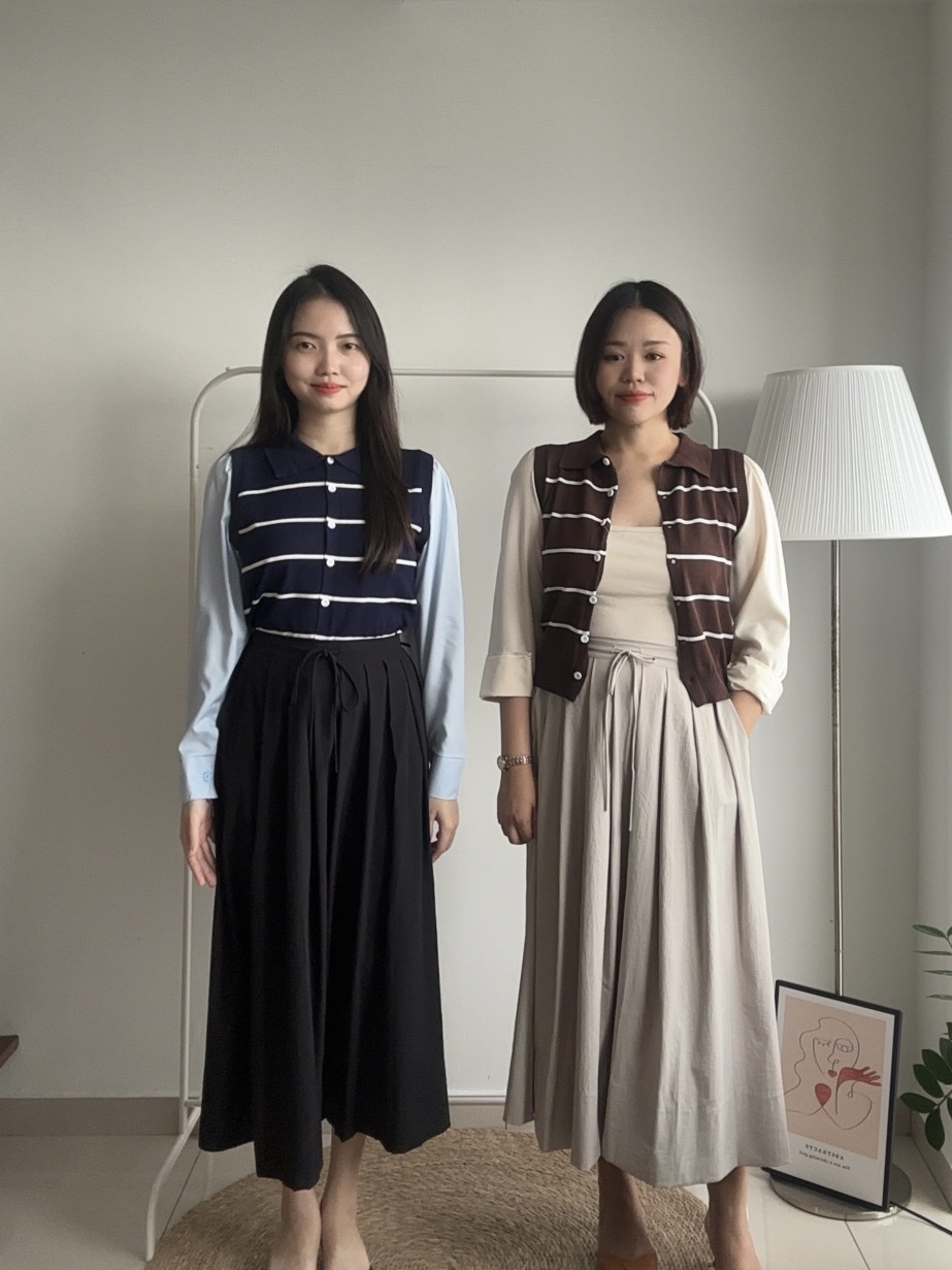 T4217 Fake Two-Piece Top - 3 Colors 