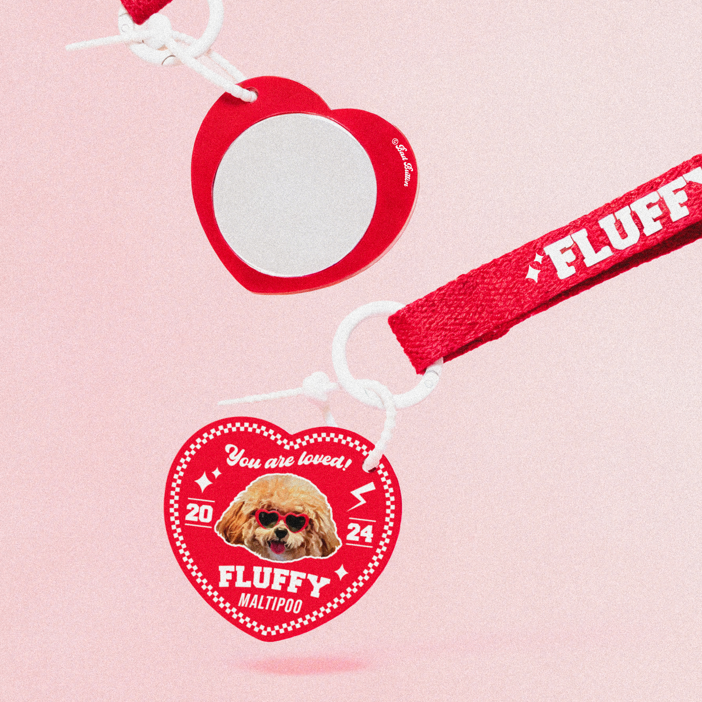 【客製】Beloved - Mirror 隨身小鏡掛飾