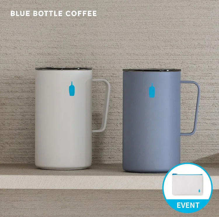 [ Blue Bottle ] 韓國 Blue Bottle Travel Mug 591ml 不鏽鋼隨行保溫杯 591ml