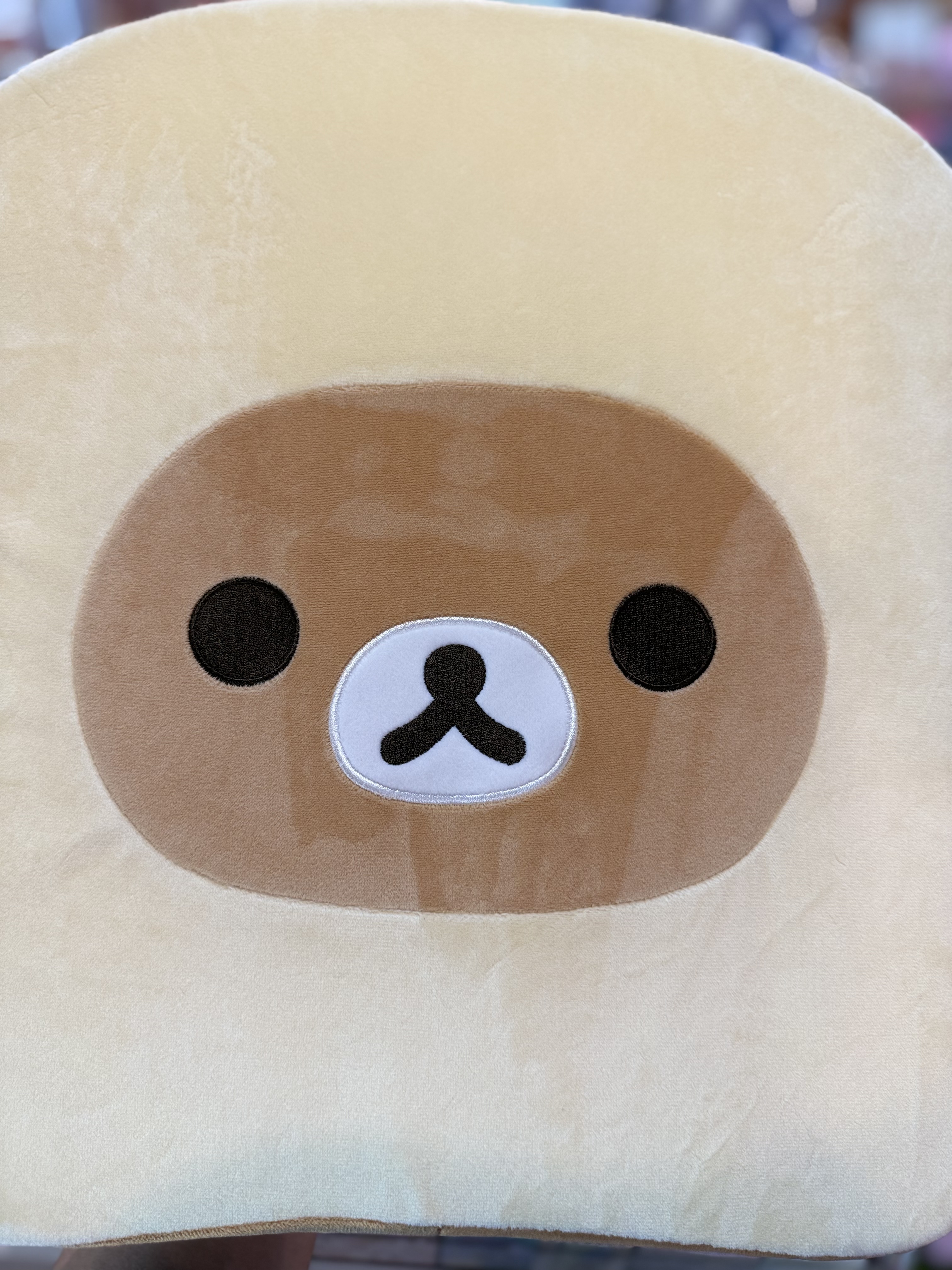 《現貨》全新Rilakkuma麪包造型座墊