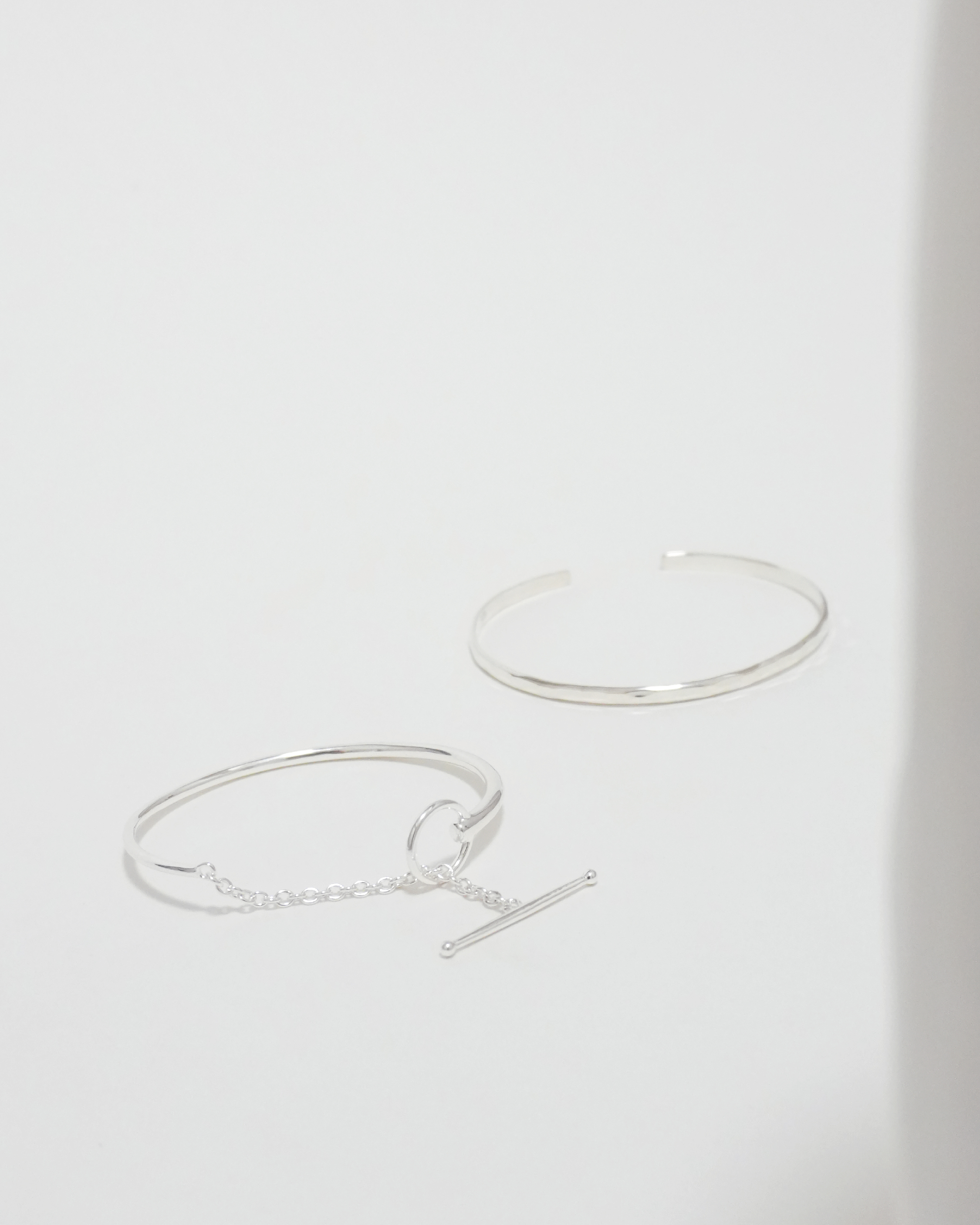 Refined Toggle Cuff Bracelet 